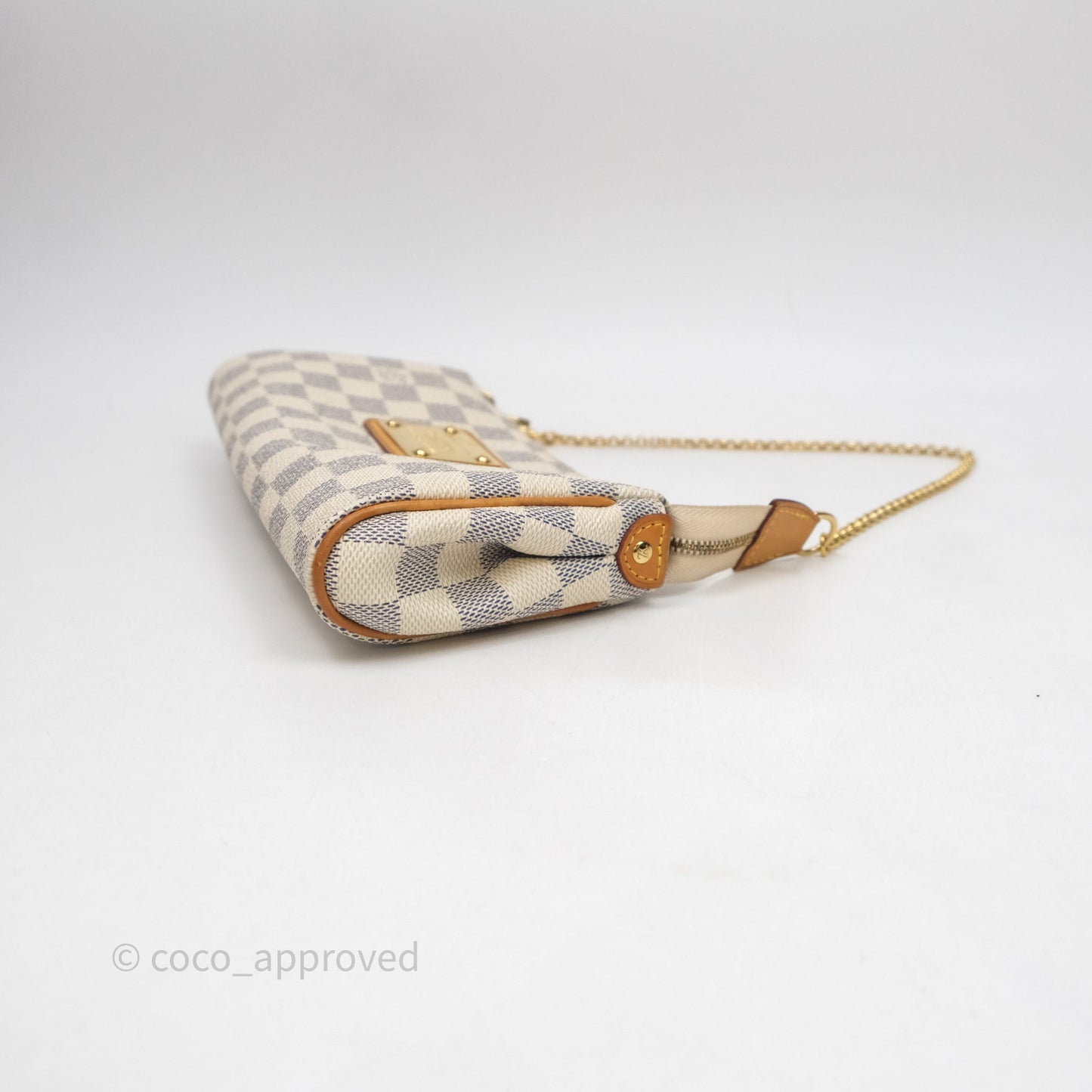 Louis Vuitton Eva Damier Azur Canvas Shoulder Bag