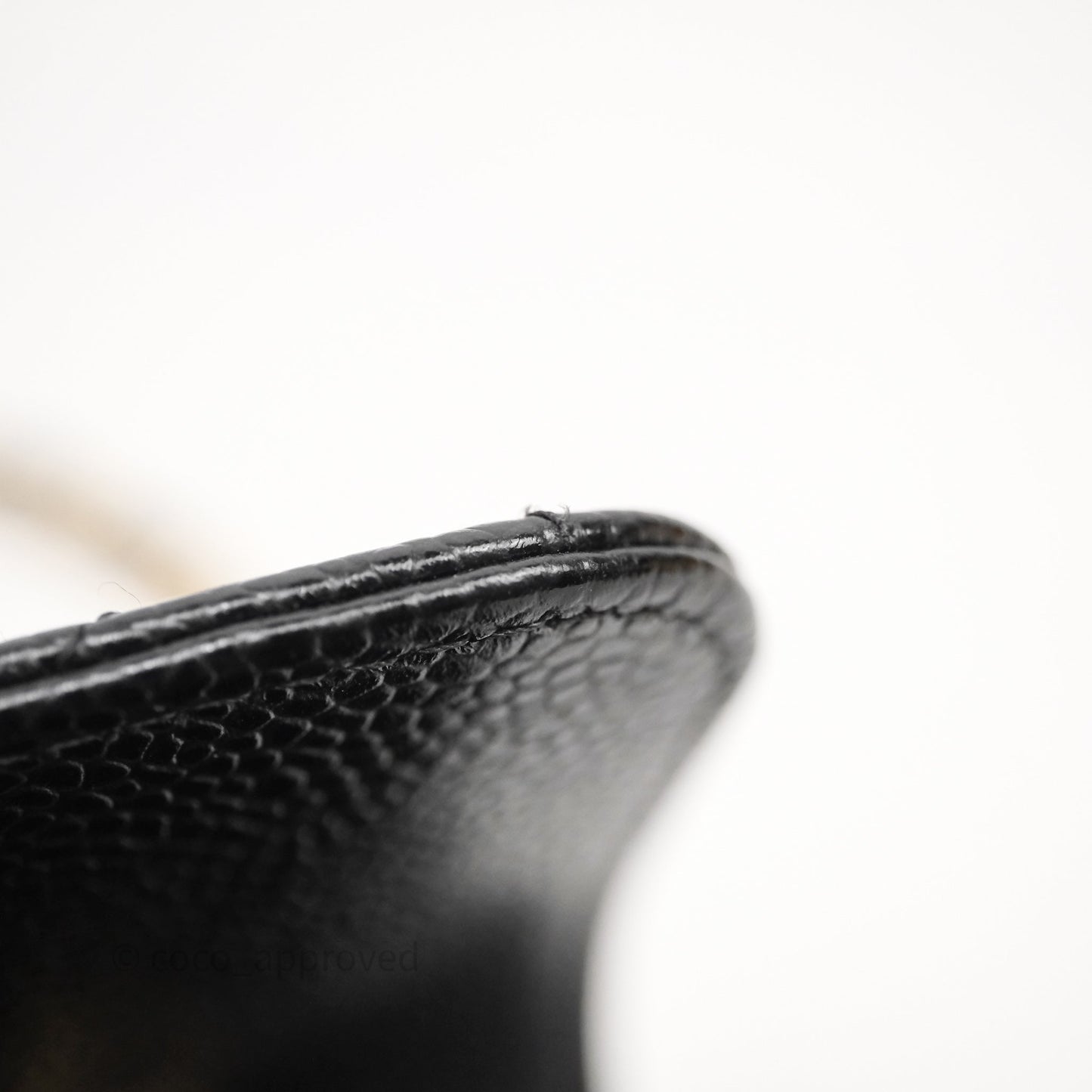 Chanel Small Classic Flap Quilted Black Caviar Gold Hardware
