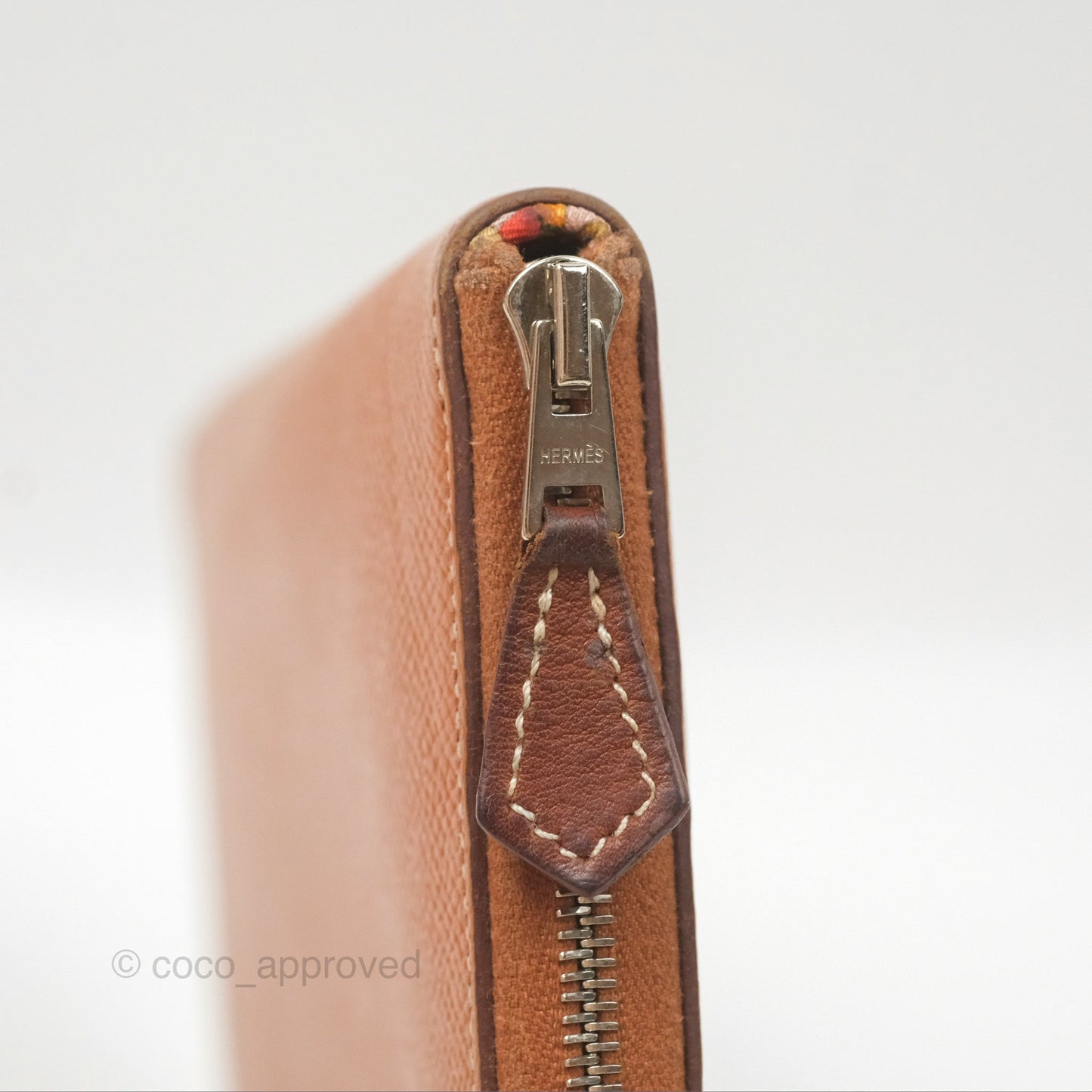 Hermès Silk In Classique Long Wallet Gold Epsom