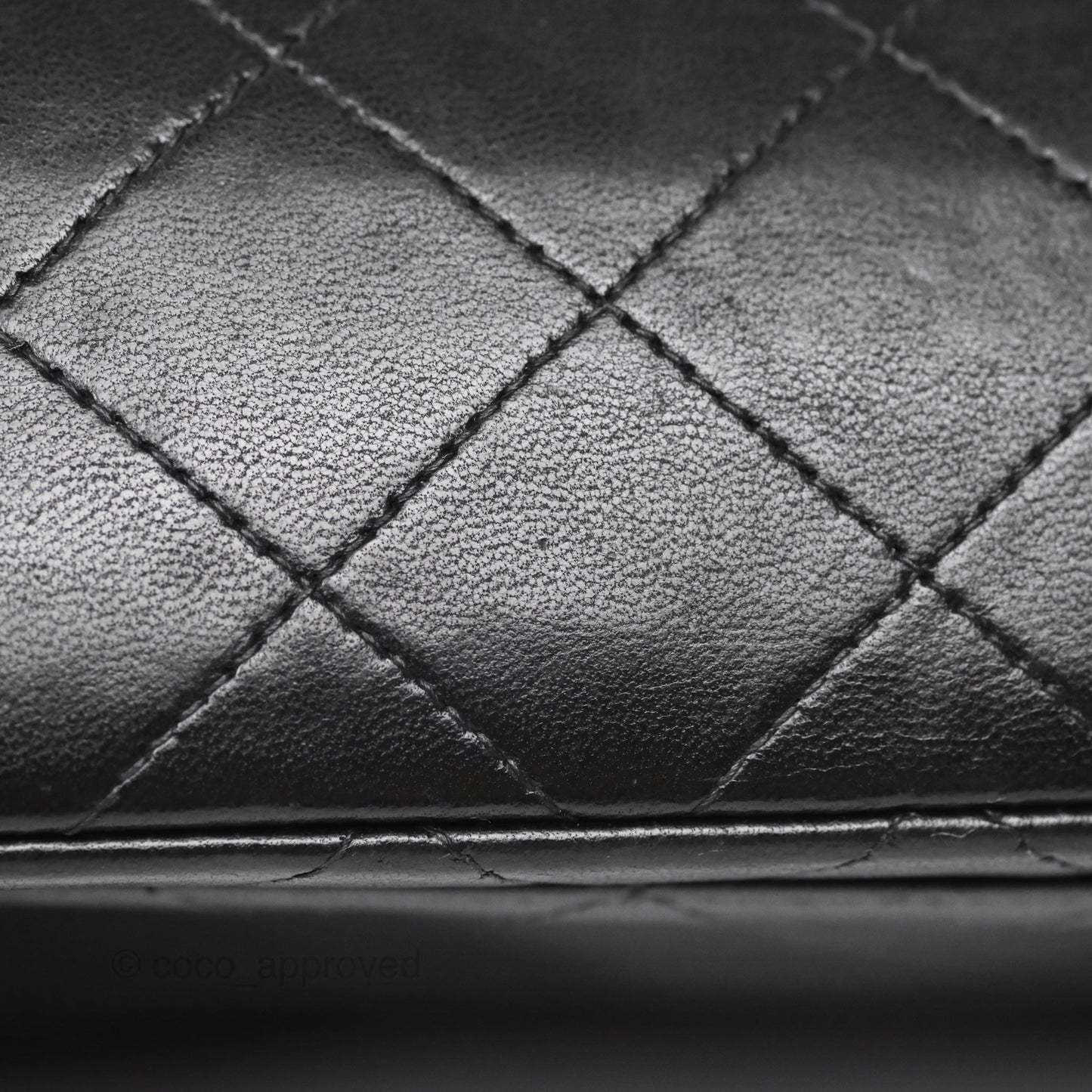 Chanel Vintage Mini Square Black Lambskin 24K Gold Hardware
