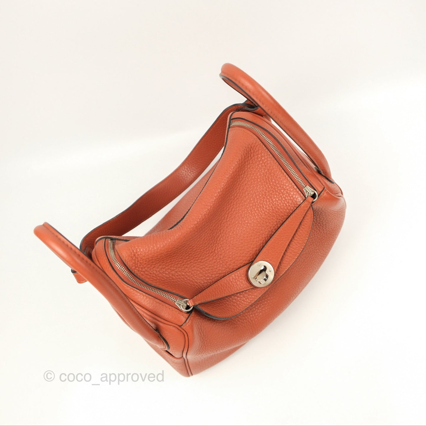 Hermès Lindy 26 Cuivre Clemence Palladium Hardware