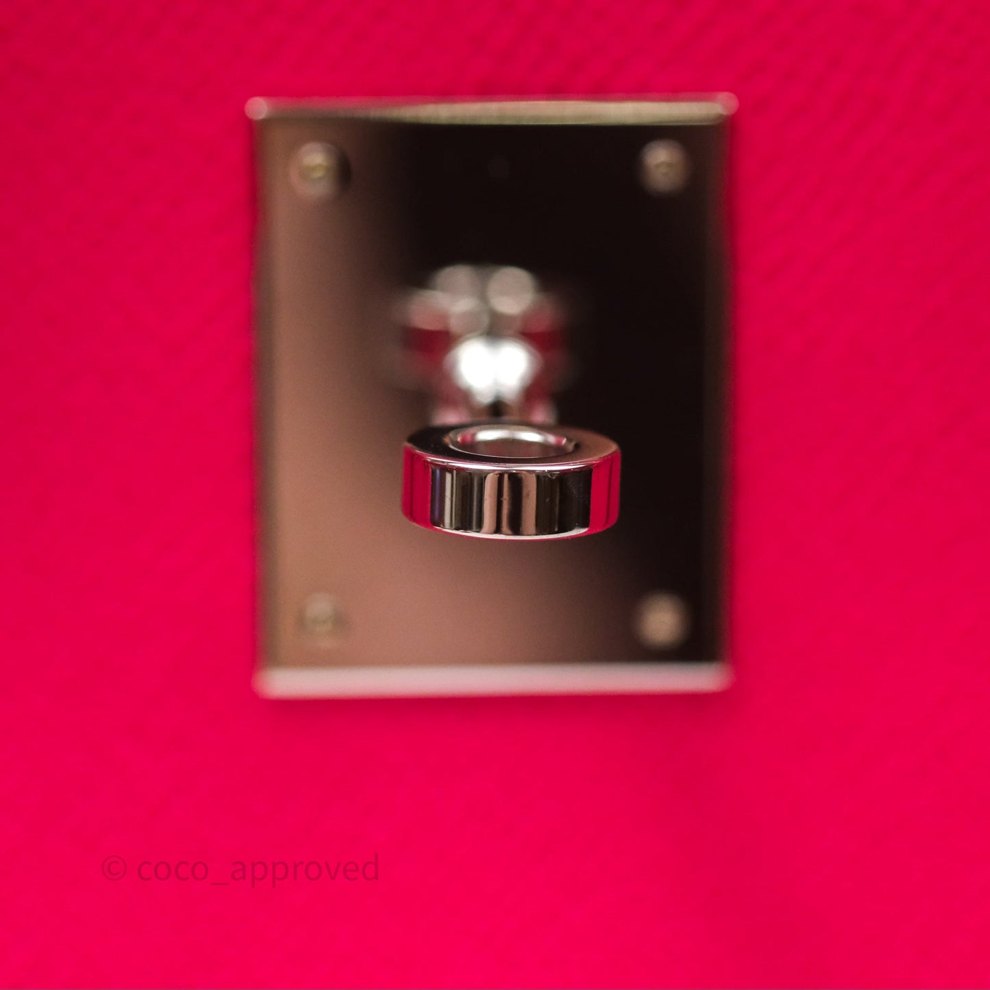 Hermès Birkin 30 Framboise 90 Epsom Palladium Hardware