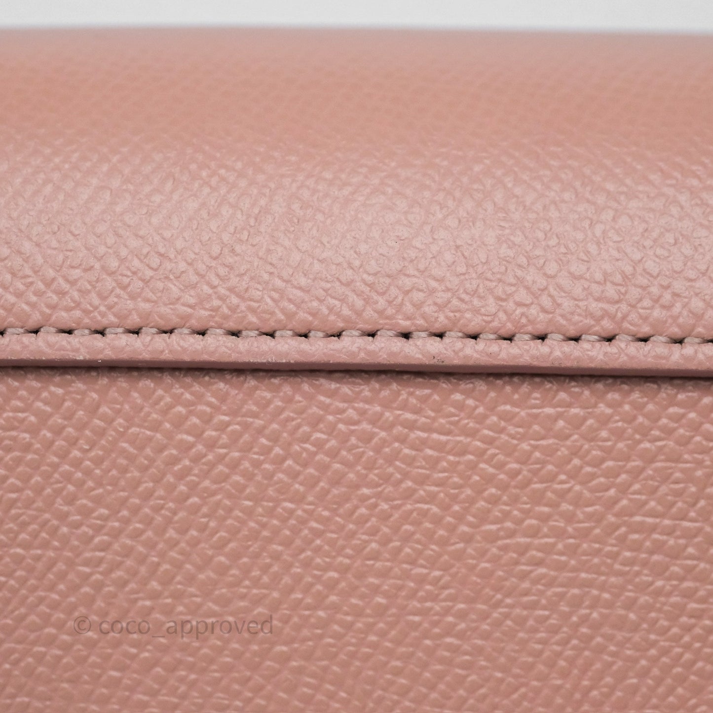 Celine Nano Belt Bag Vintage Pink Grained Calfskin Gold Hardware