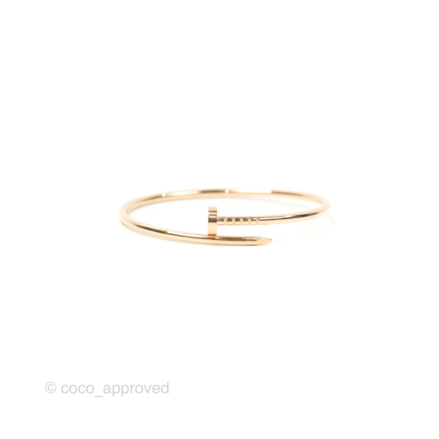 Cartier Small Juste Un Clou Bracelet Pink Gold