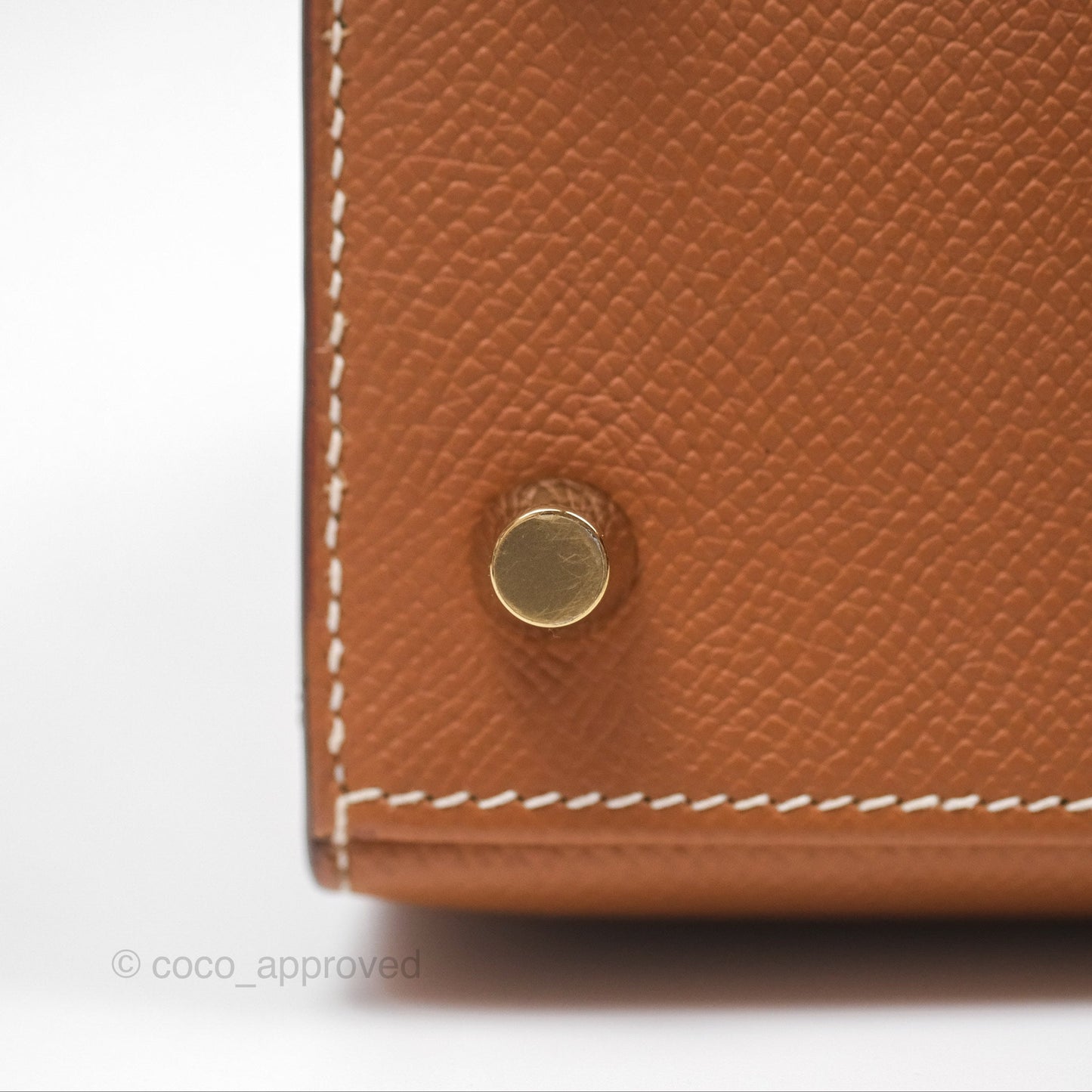 Hermès Kelly 25 Sellier Gold 37 Epsom Gold Hardware