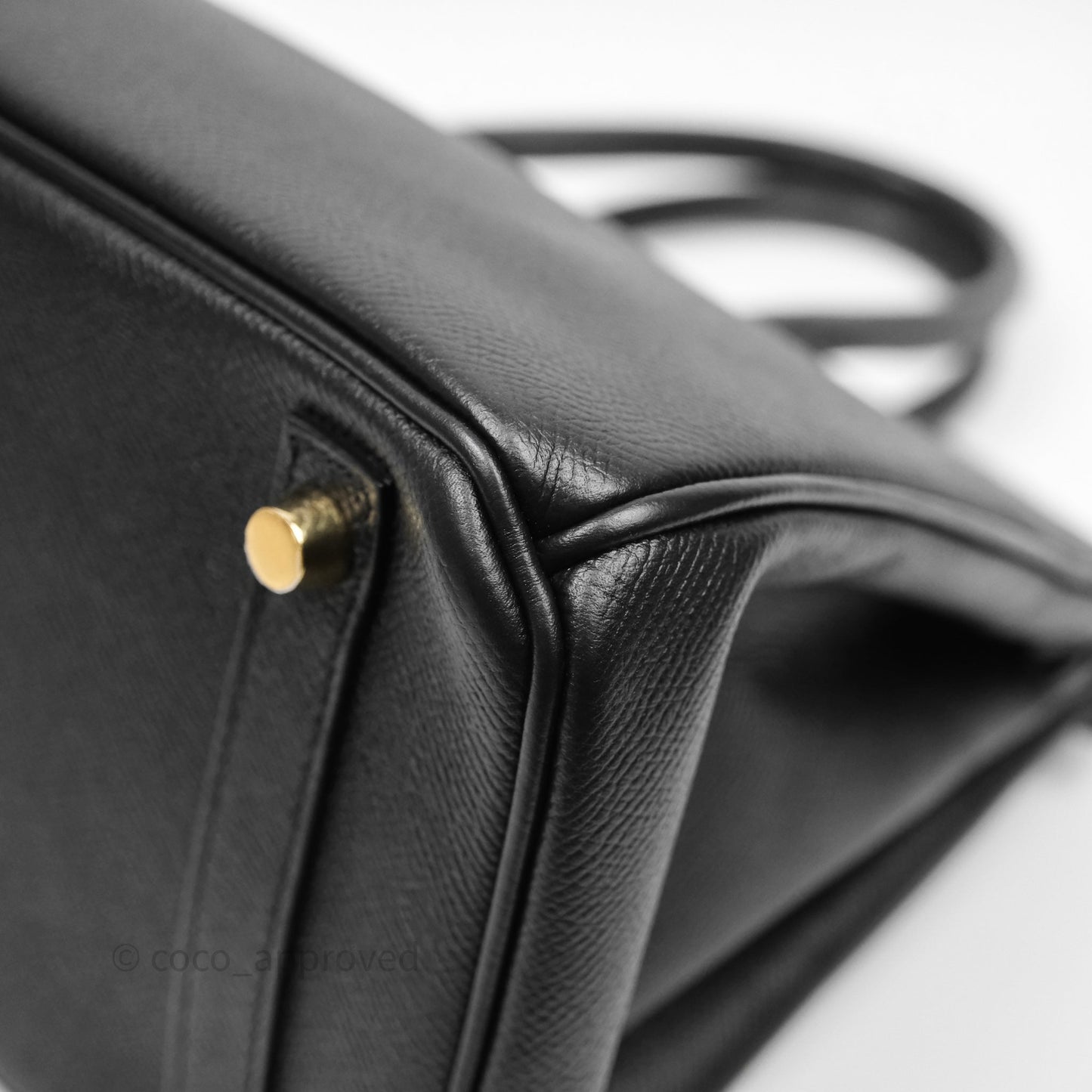 Hermès Birkin 30 Black Noir 89 Epsom Gold Hardware
