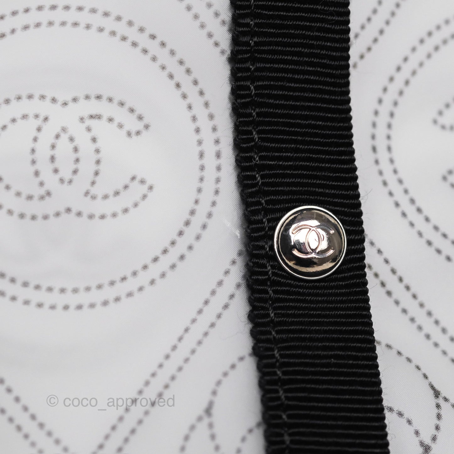 Chanel Handbag Raincoat PVC Camellia CC Printed
