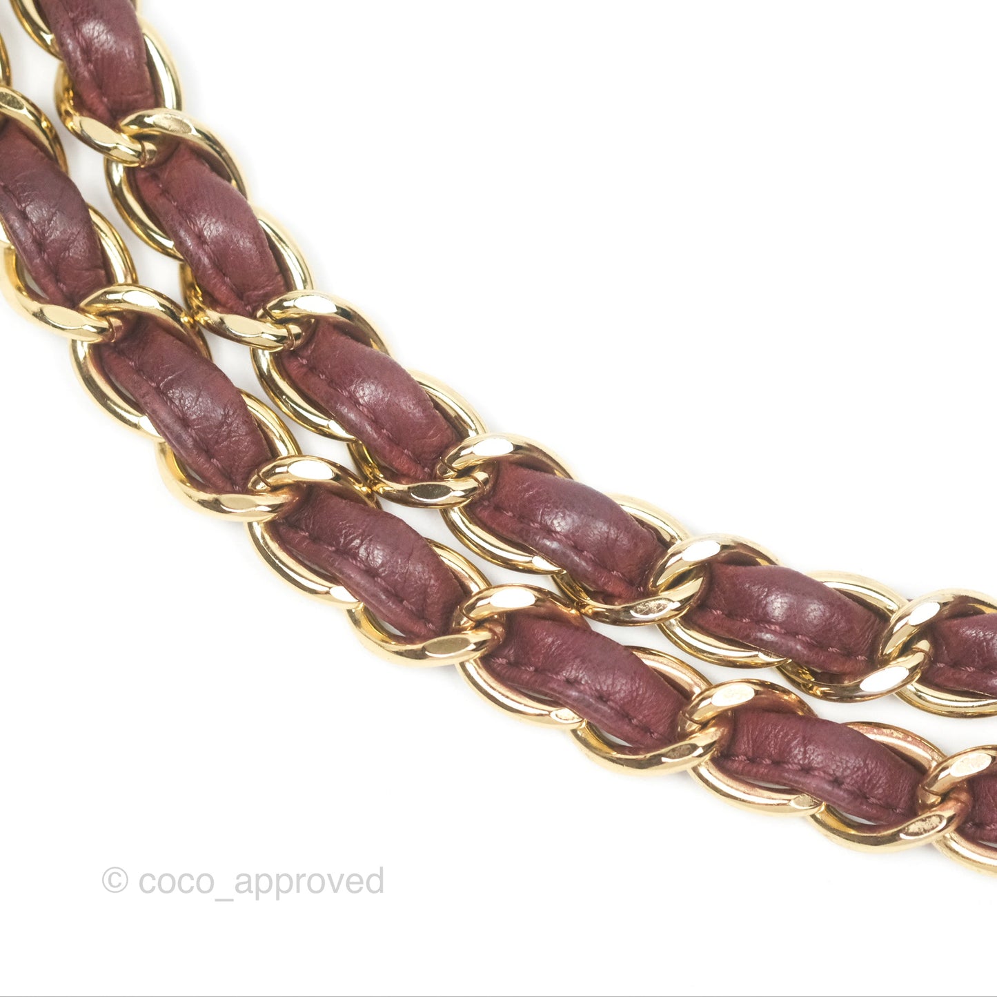 Chanel Jumbo Double Flap Burgundy Lambskin Gold Hardware