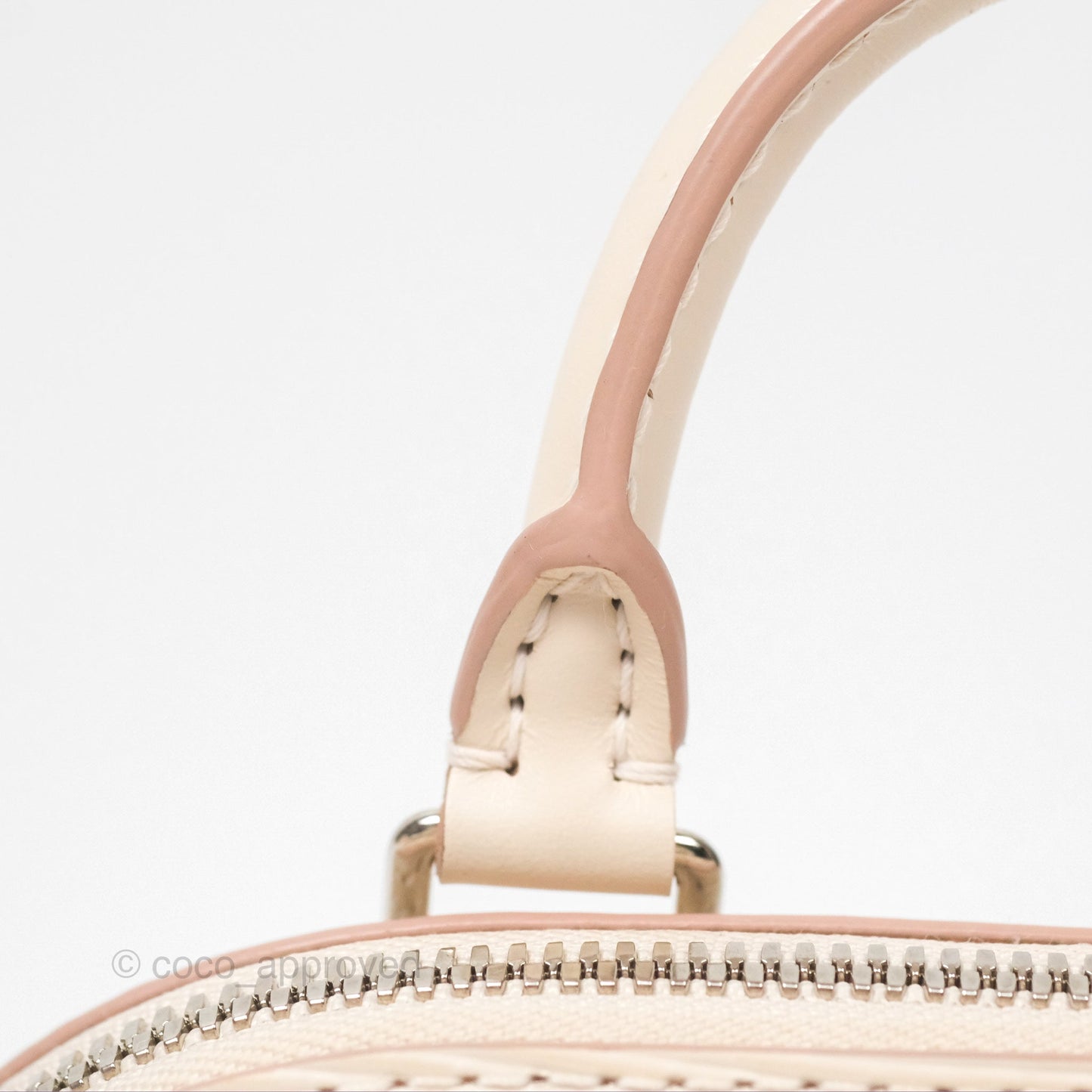 Louis Vuitton Alma Nano Quartz Silver Hardware