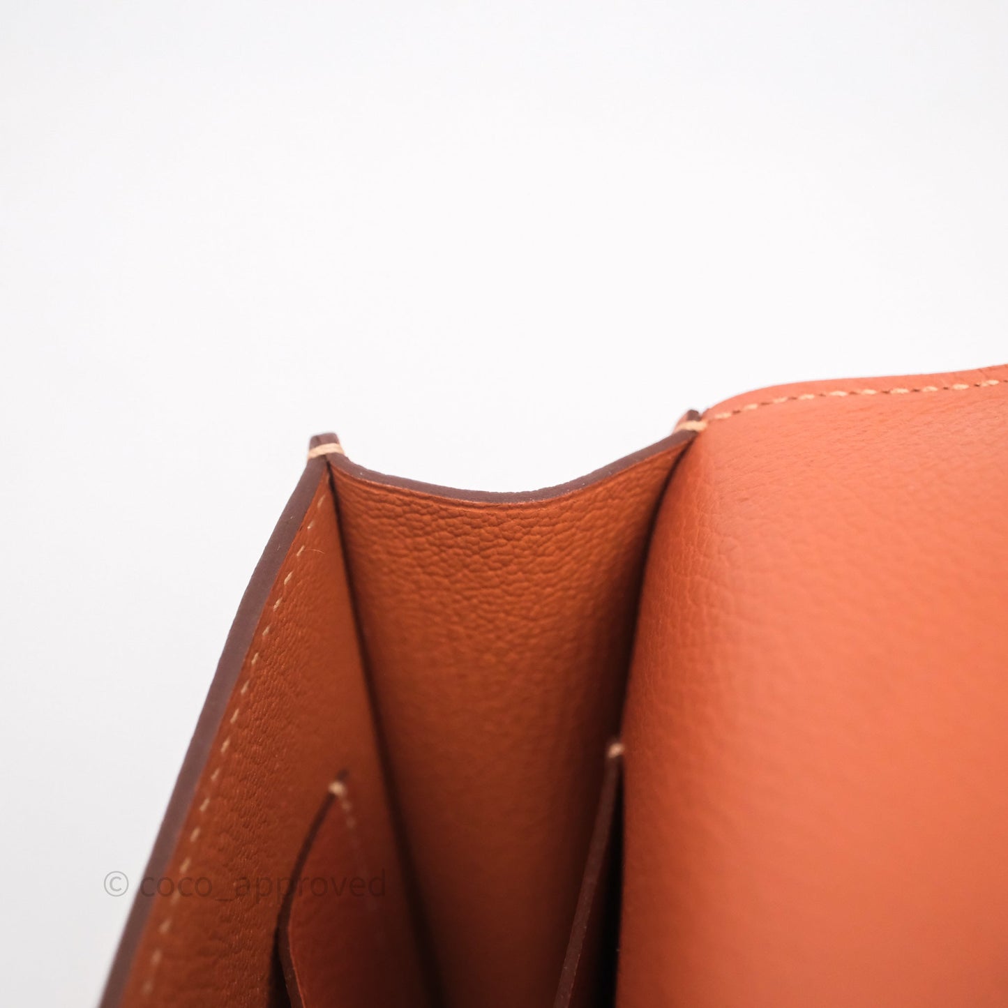 Hermès Constance Slim Wallet Blush J9/ Bleu Frida 0F Evercolor Palladium Hardware