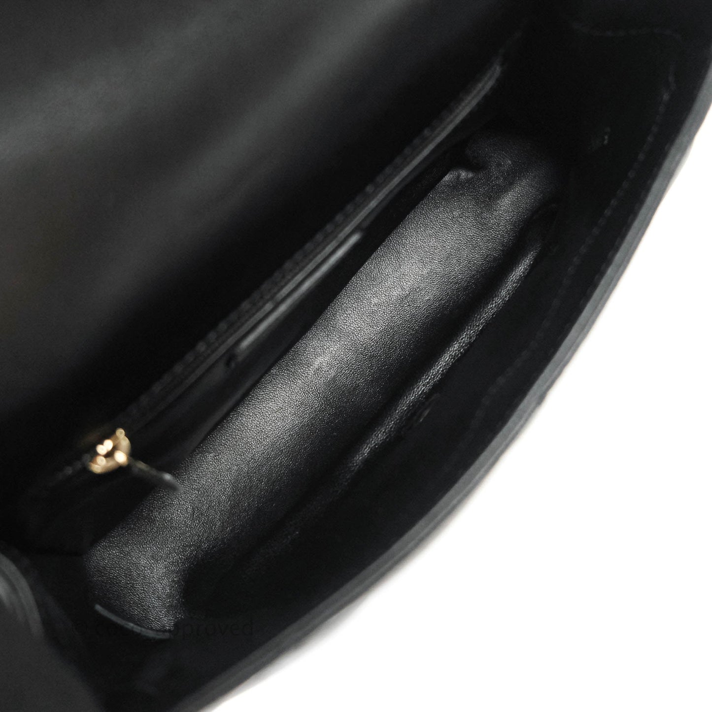 Chanel Easy Cherry Flap Bag With Handle Black Lambskin Gold Hardware 19K