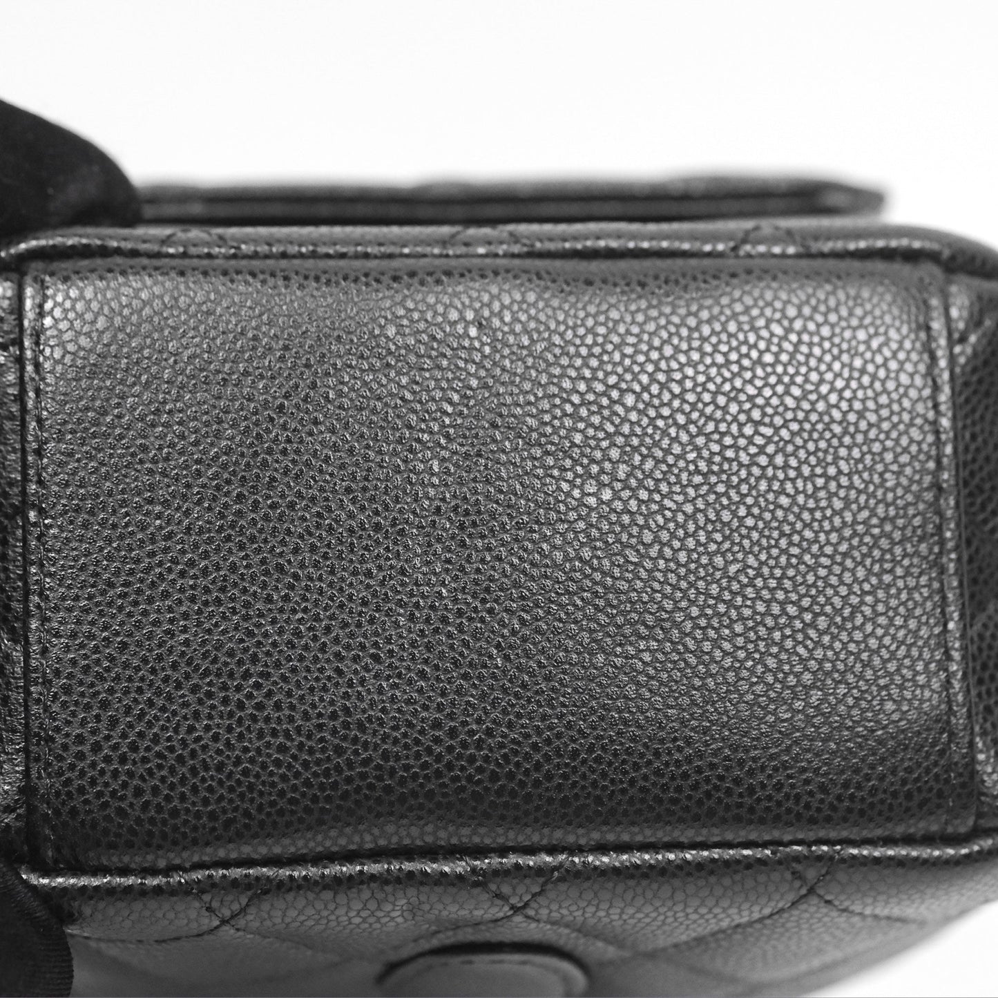 Chanel Classic Mini Backpack Black Caviar Silver Hardware