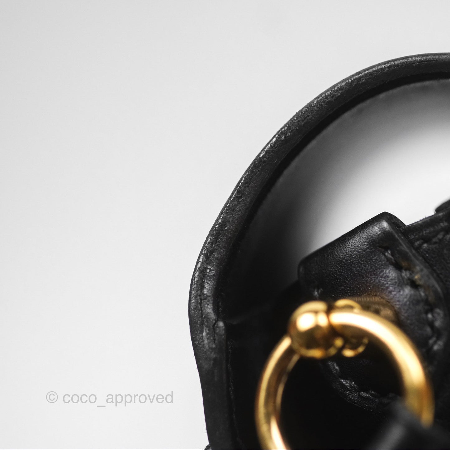 Hermès Roulis Mini 18 Noir 89 Veau Evergrain Gold Hardware