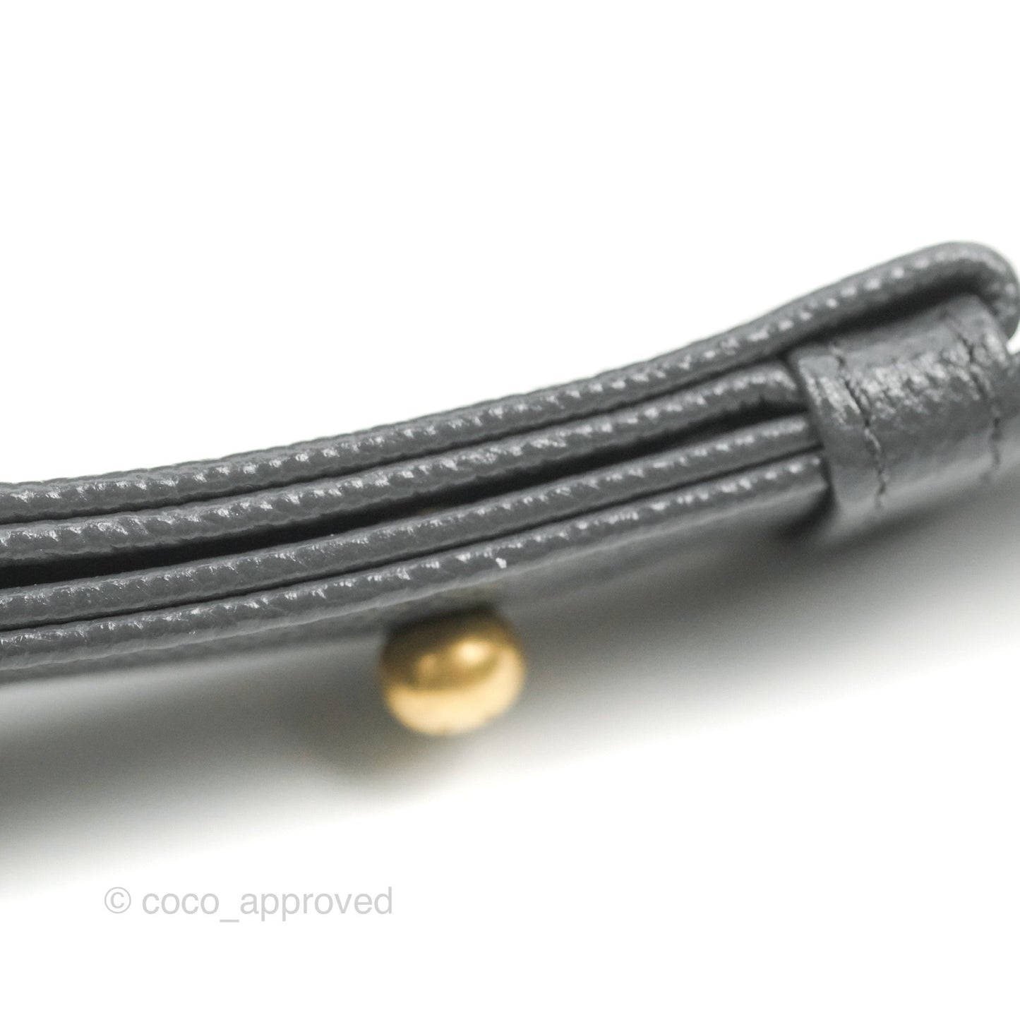 Chanel Chevron Medium Boy Dark Grey Caviar Aged Gold Hardware