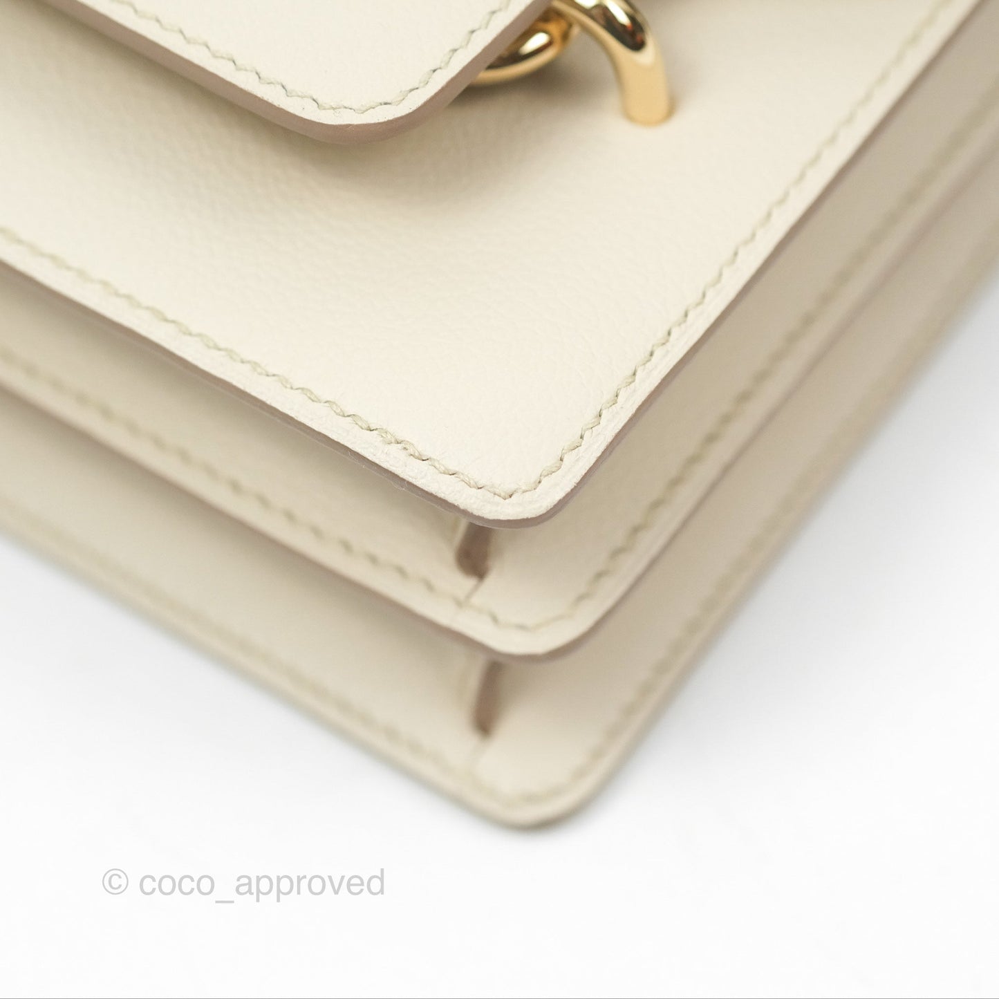 Hermès Roulis Mini 18 Beton Evercolor Permabrass Hardware