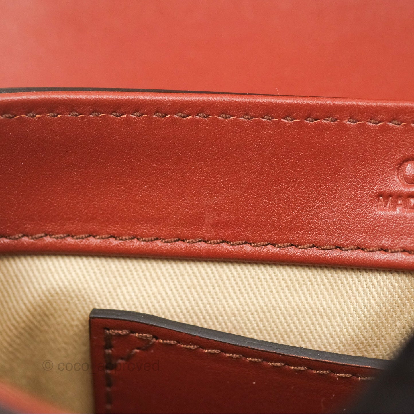 Chloé Mini C Bag Sepia Brown Shiny/Suede Calfskin