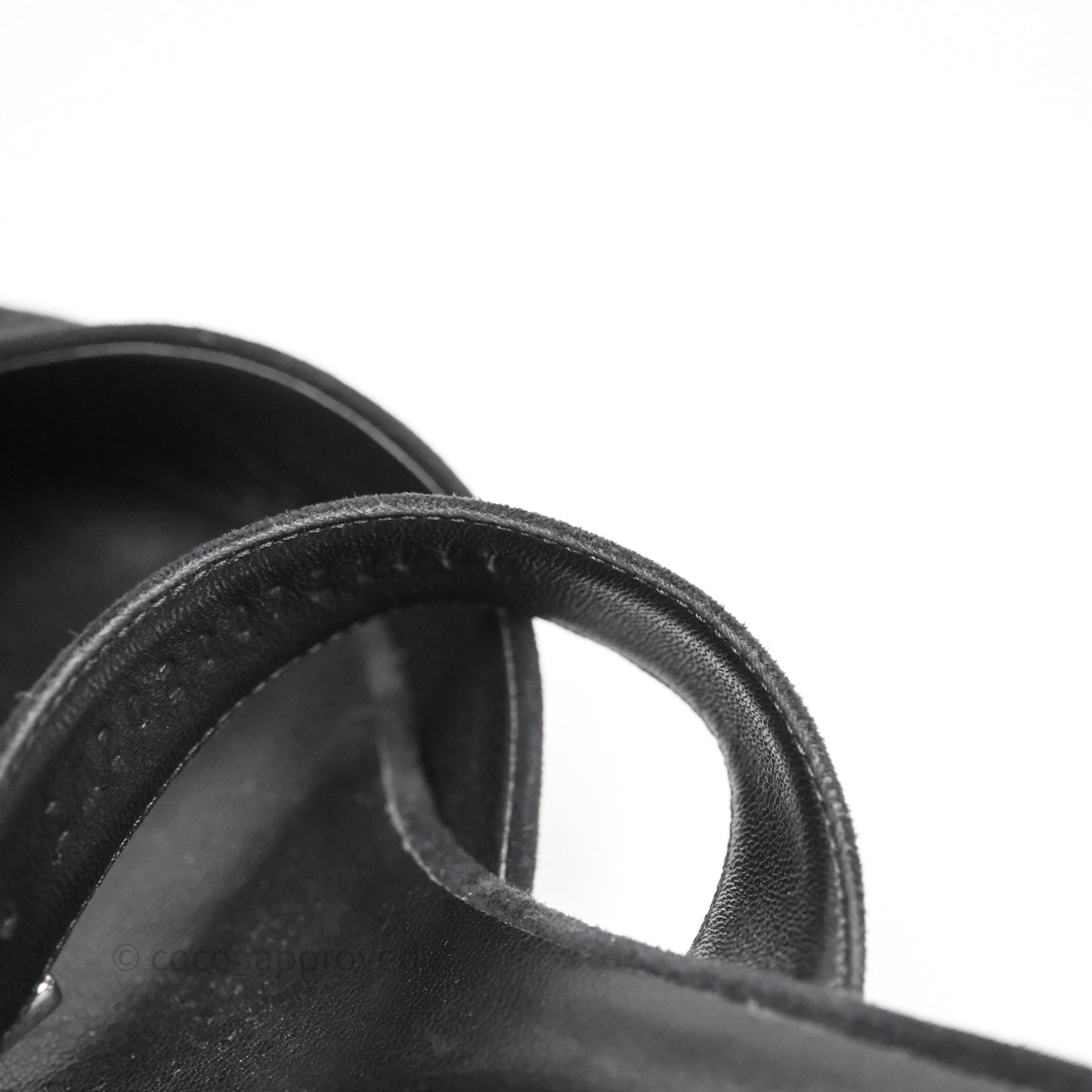 Hermès Suede Blink Black Size 37