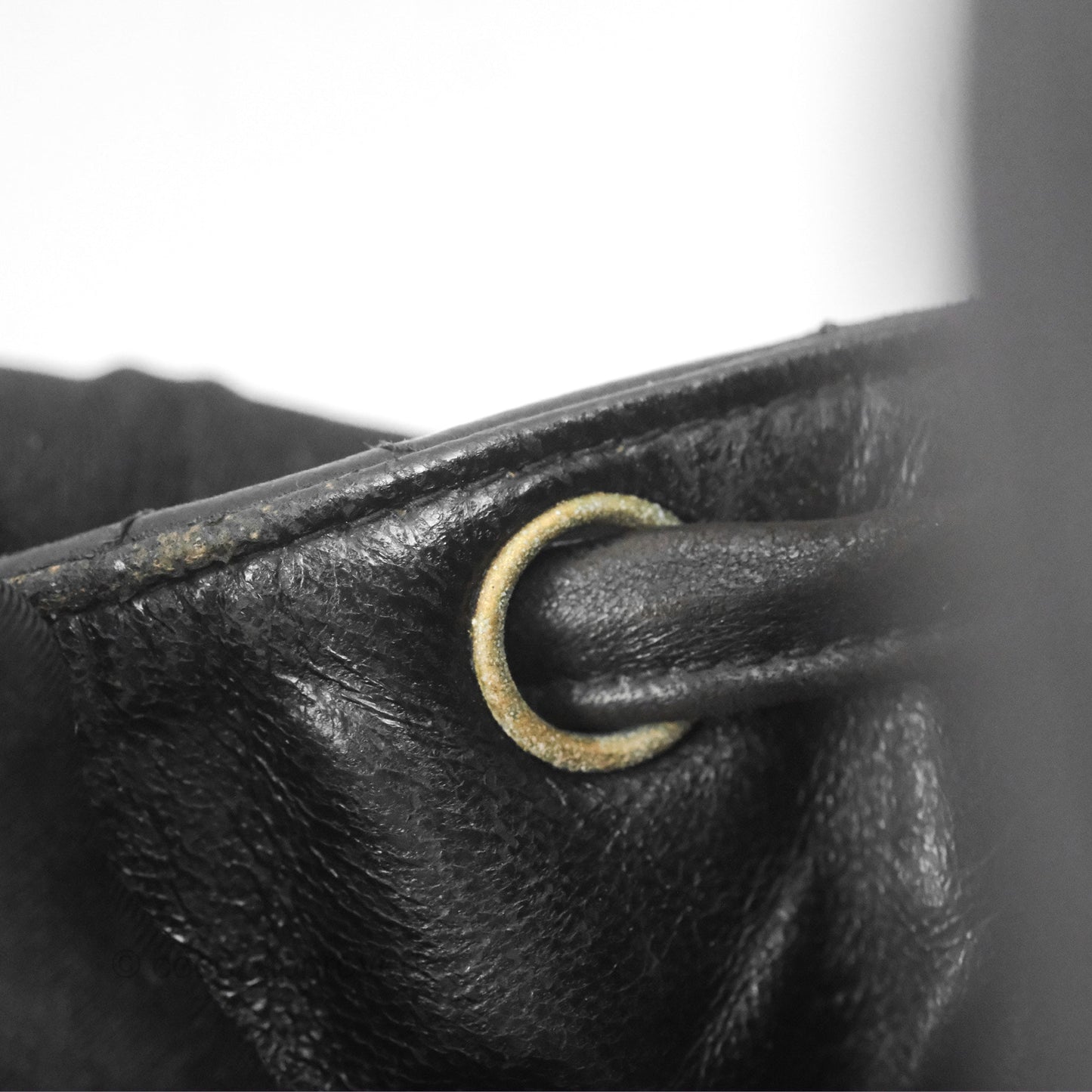 Chanel Vintage CC Duma Backpack Black Lambskin 24K Gold Hardware