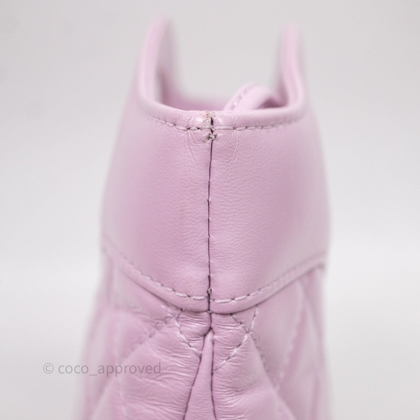 Chanel 31 Mini Lilac Shiny Lambskin Gold Hardware