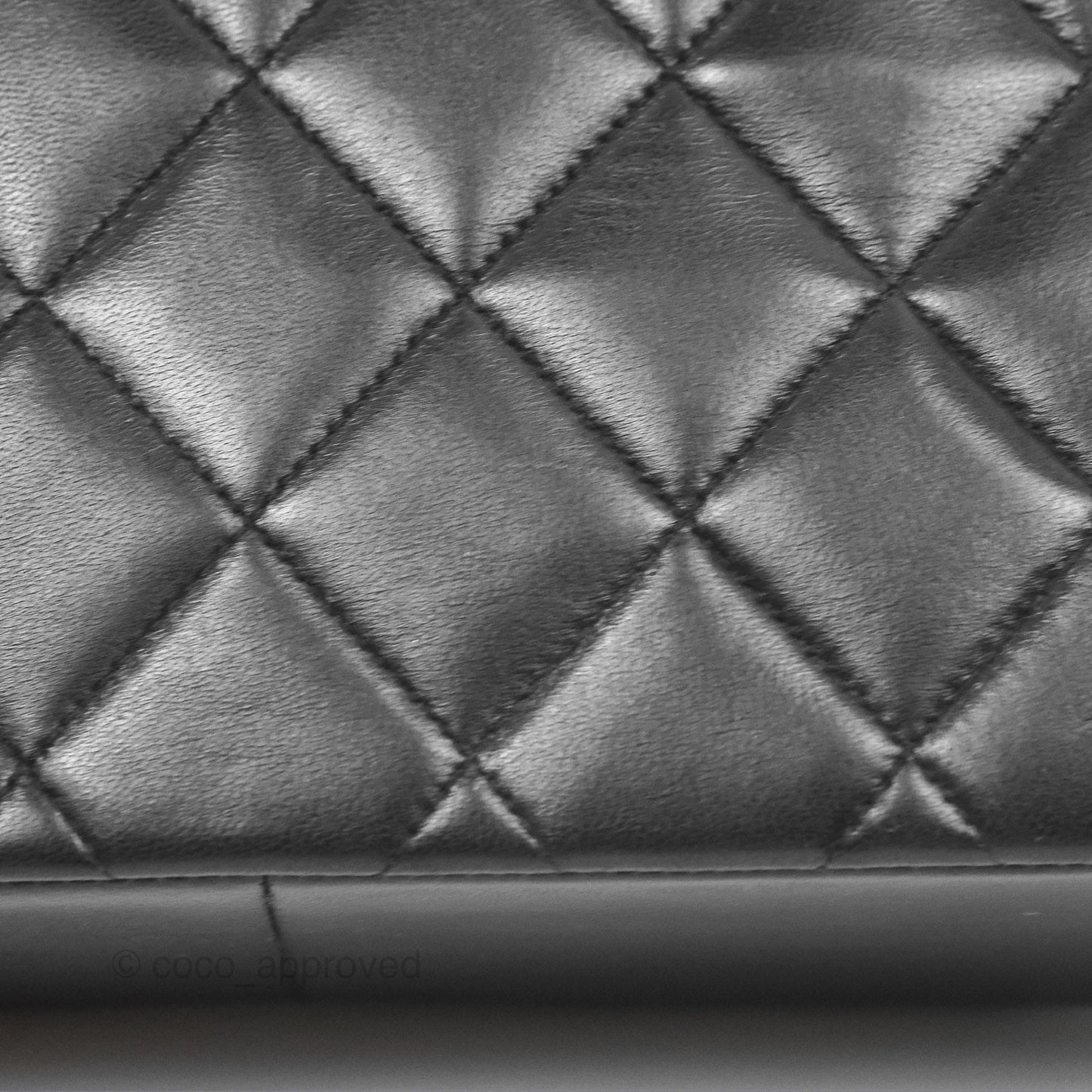 Chanel Vintage Quilted Medium Classic Diana Flap Bag Black Lambskin 24K Gold Hardware