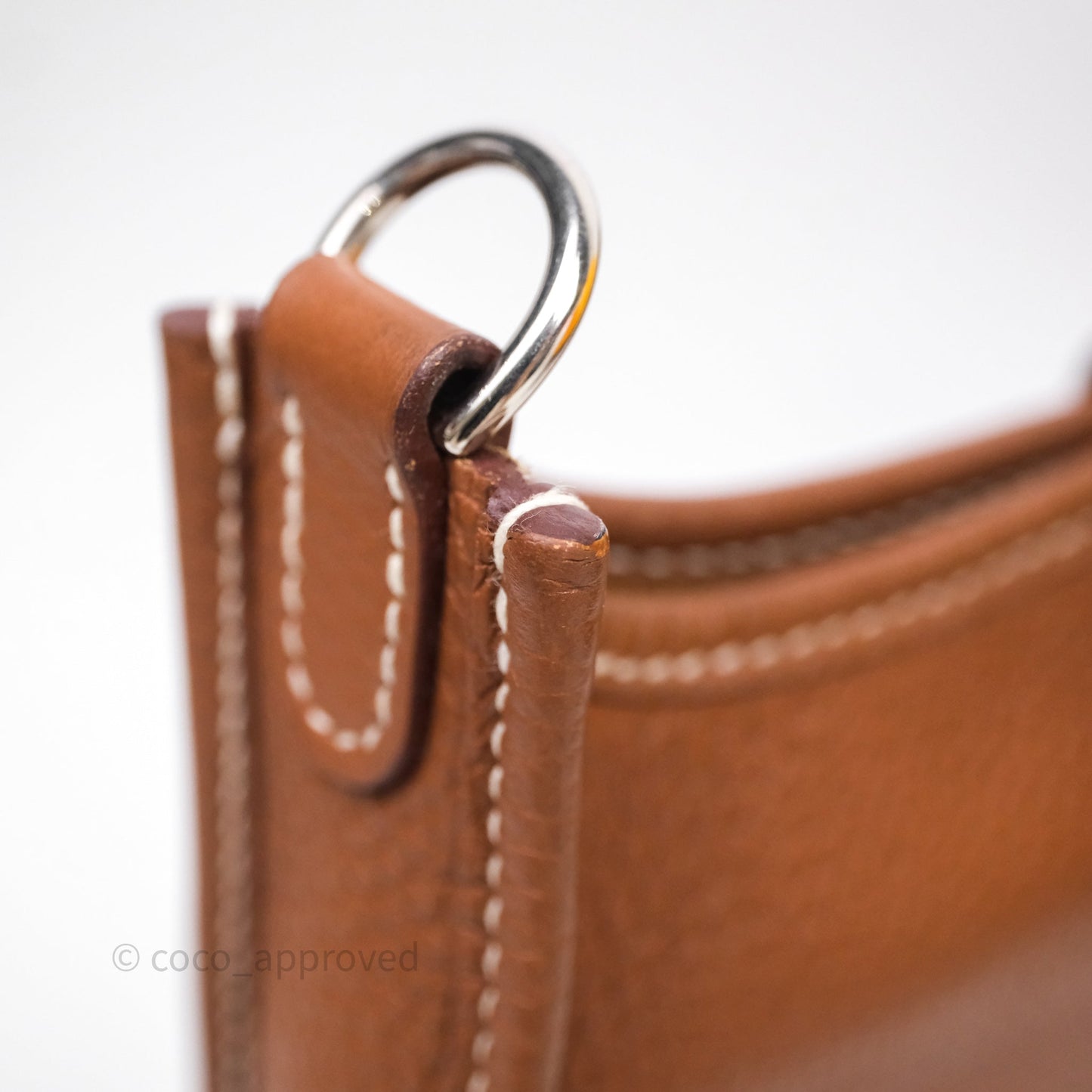 Hermès Mini Evelyne 16 Amazone Gold 37 Clemence Palladium Hardware