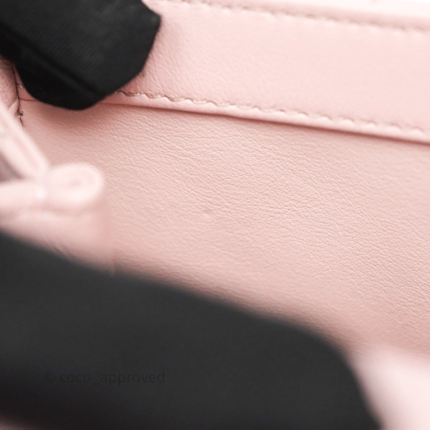 Chanel Quilted Mini Square Flap with Camellia Adjustable Chain Pink Clair Lambskin