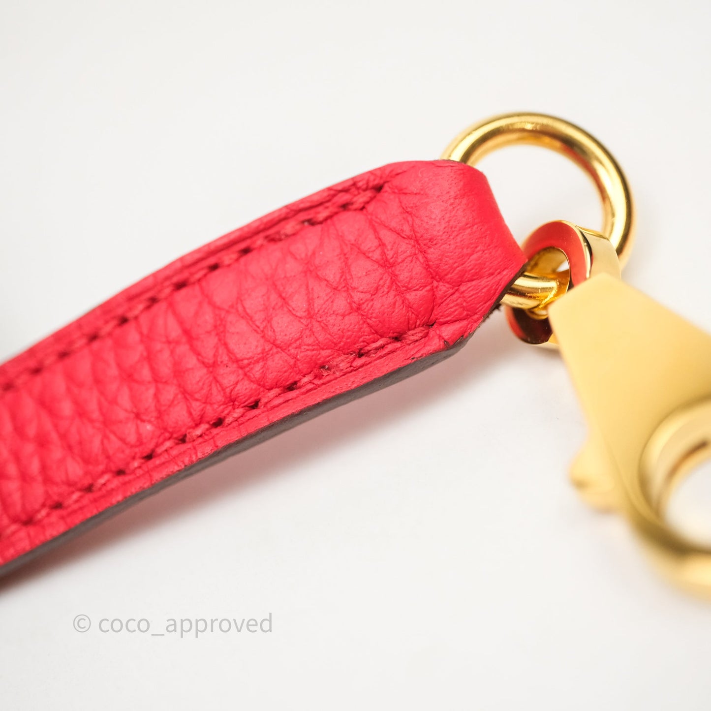 Hermès Bolide 31 Rouge Clemence Gold Hardware