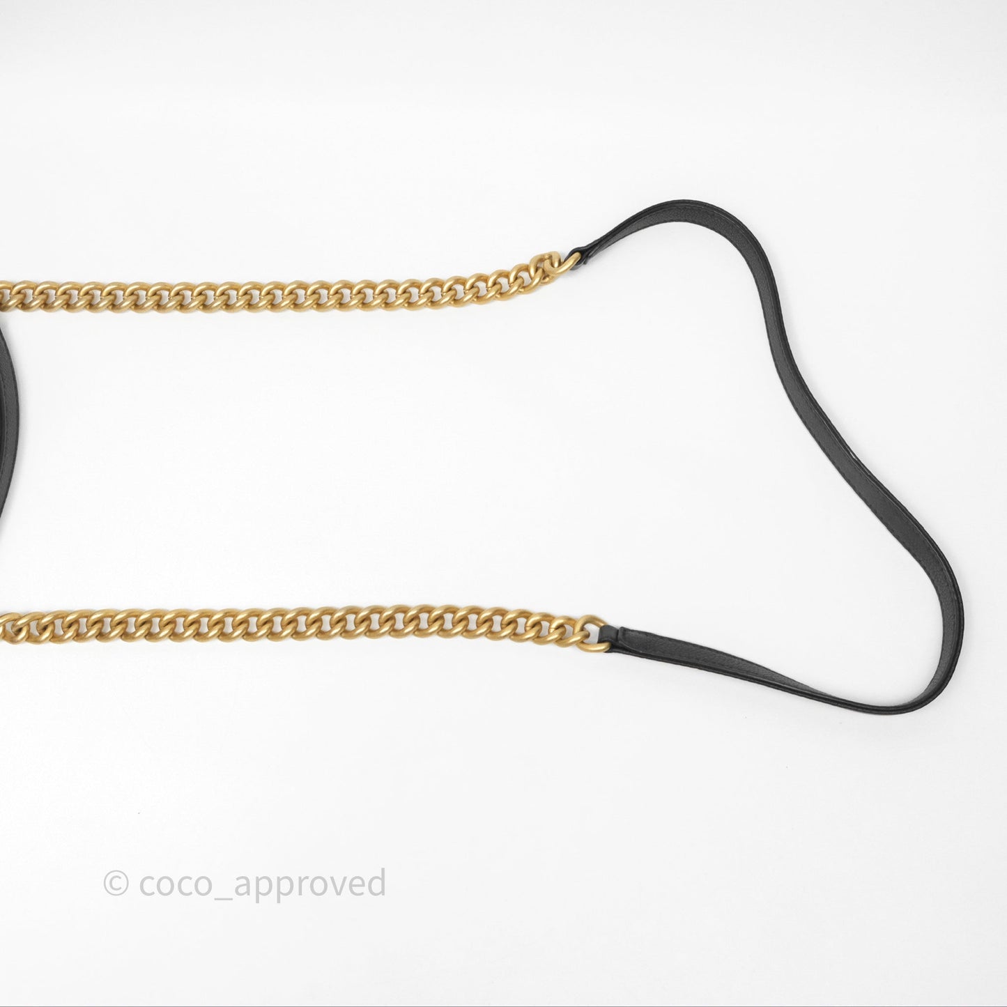 Chanel Small Chic Affinity Grained Calfskin Black Aged Gold Hardware