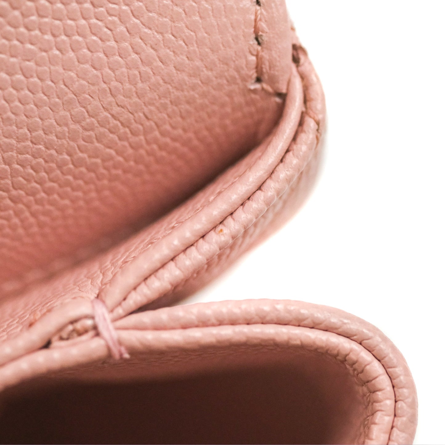 Chanel Carry Me Top Handle Flap Bag Pink Caviar Aged Gold Hardware 23S