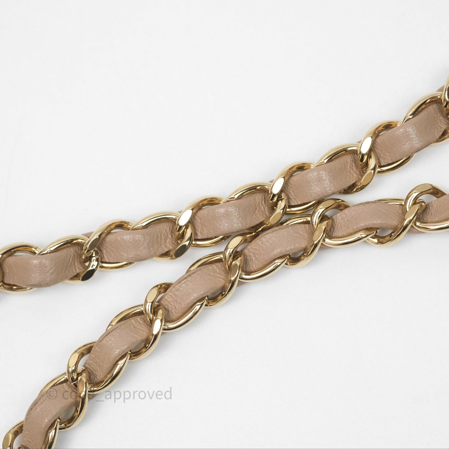 Chanel Small Trendy CC Beige Lambskin Gold Hardware