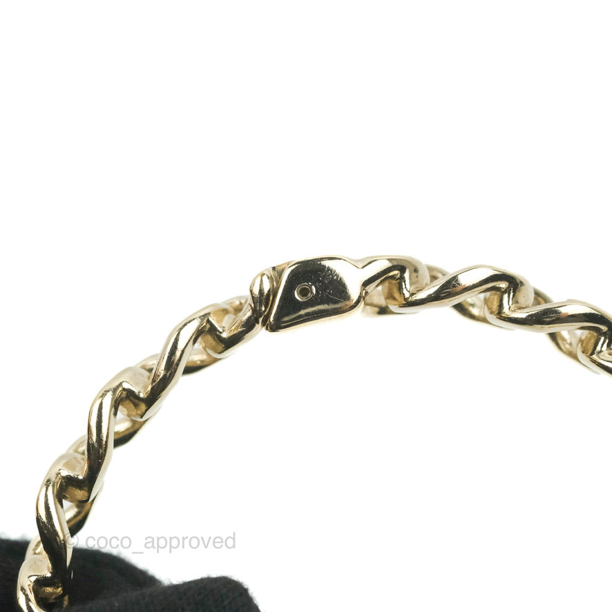 Chanel CC Chain Bracelet Gold Tone 22C