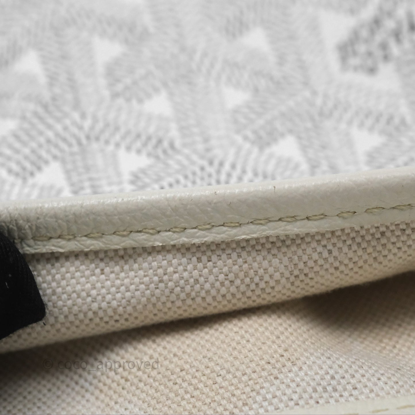 Goyard Saint Louis Tote Bag GM Blanc White