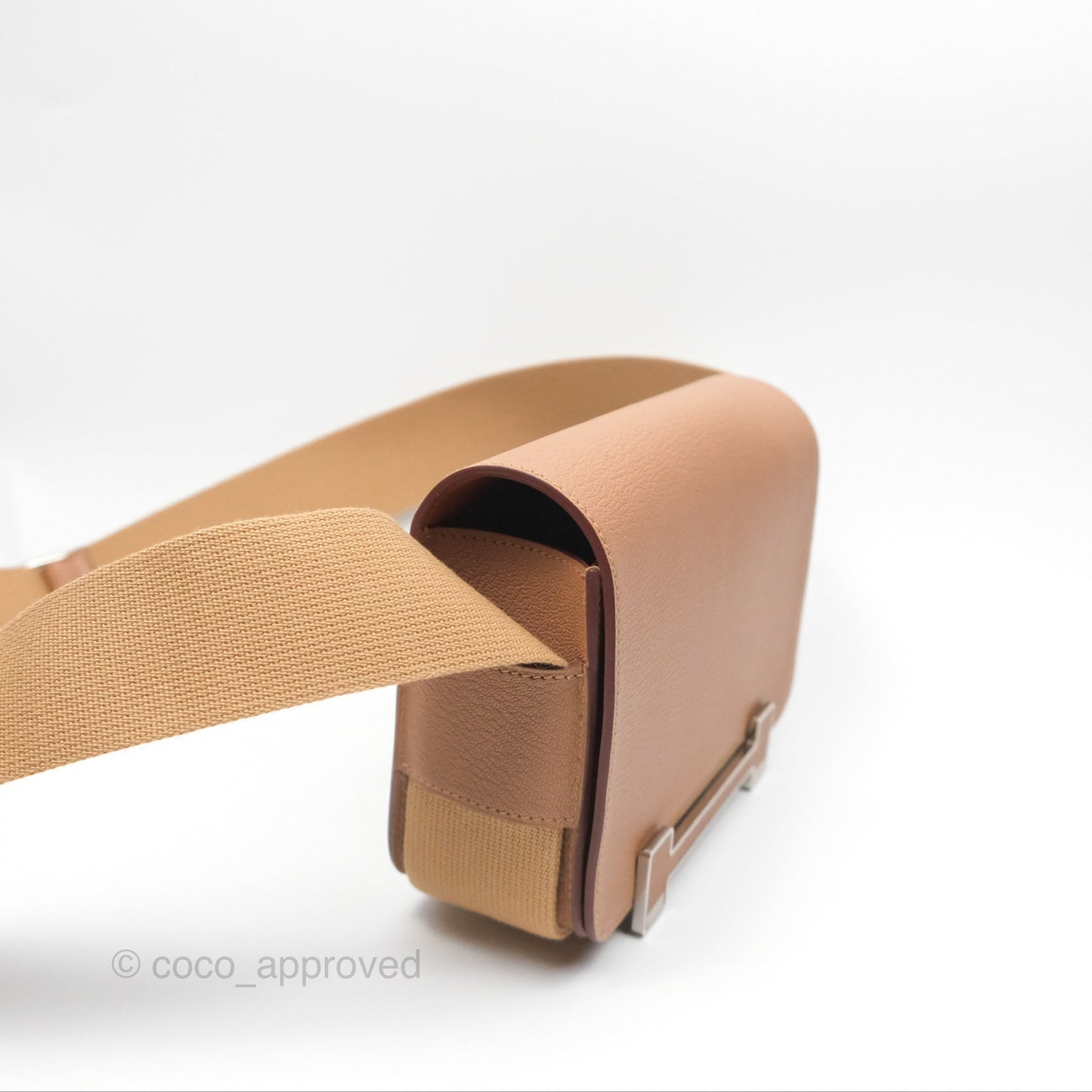 Hermès Geta Bag Chai 0M Quebracho 2J Palladium Hardware