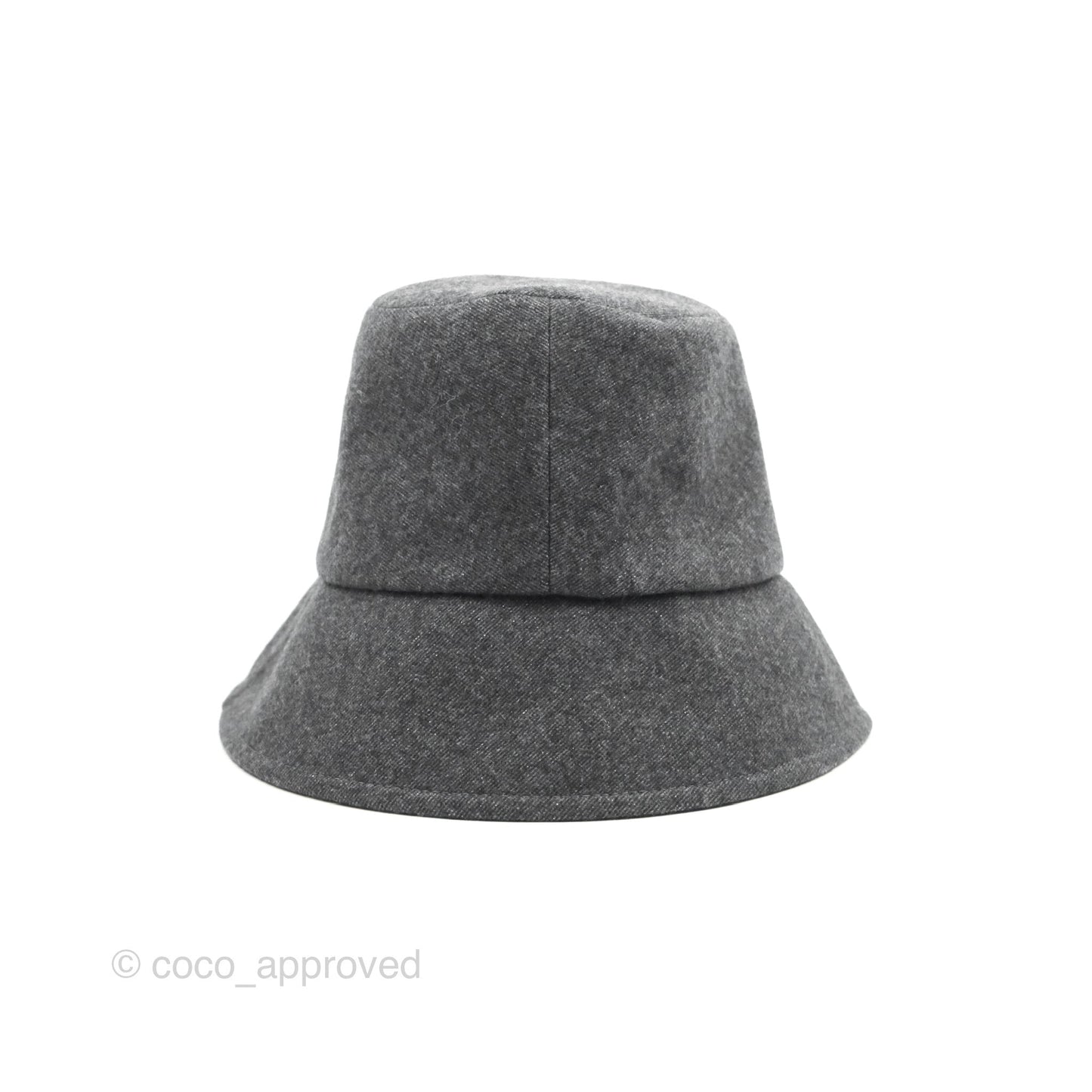 Chanel Grey Bucket Hat