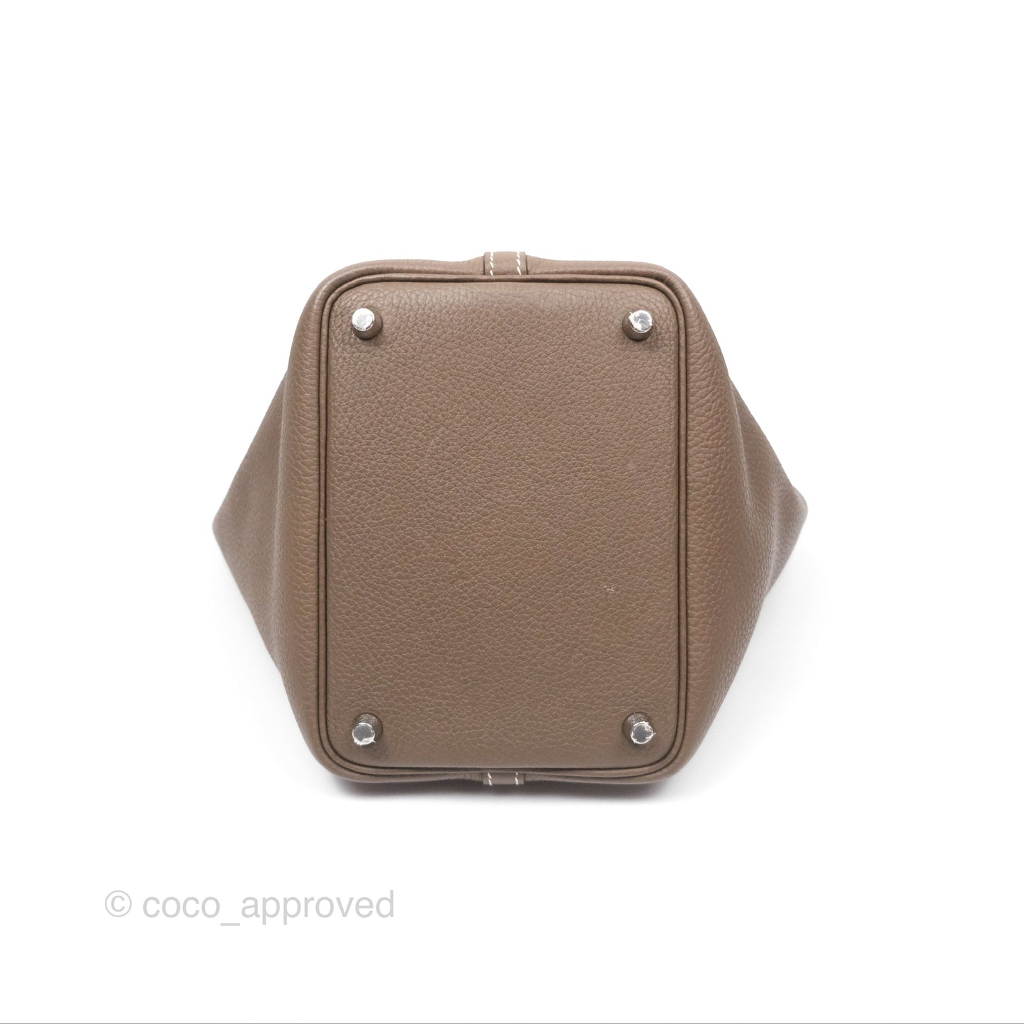 Hermès Picotin Lock 18 Etoupe 18 Clemence Palladium Hardware