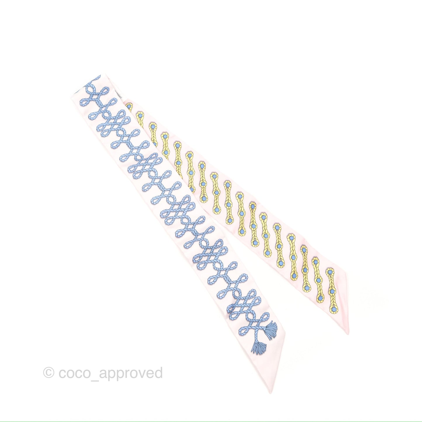 Hermès Galons et Brandebourgs Silk Twilly