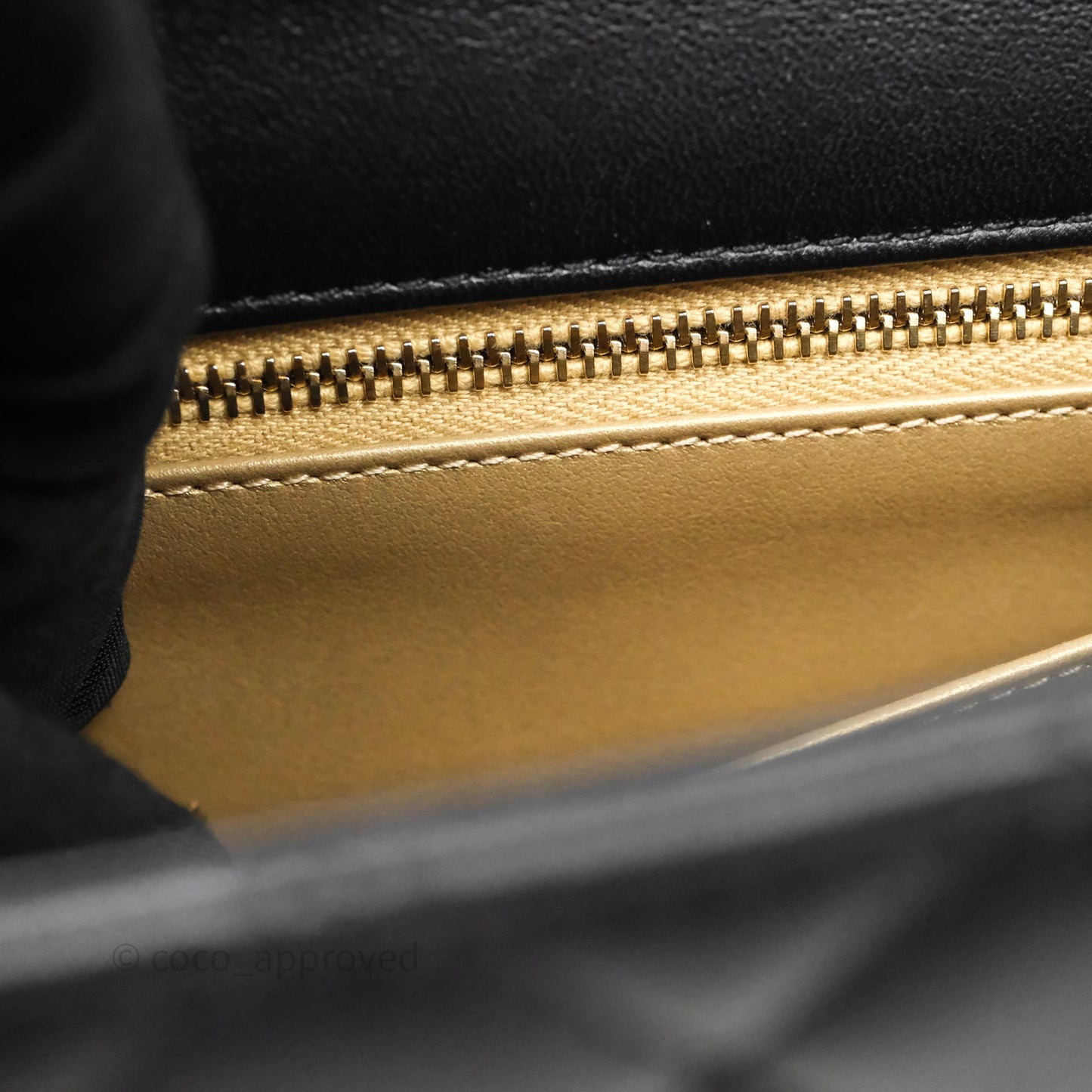 Chanel Ball Crush Mini Rectangular Black Lambskin Gold Hardware