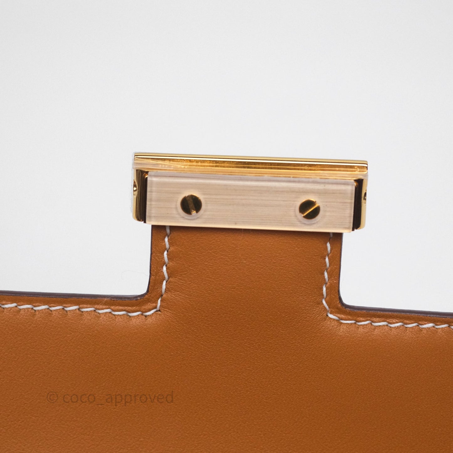 Hermès Constance Mini 18cm Naturel-Sablé 21 Butler Gold Hardware