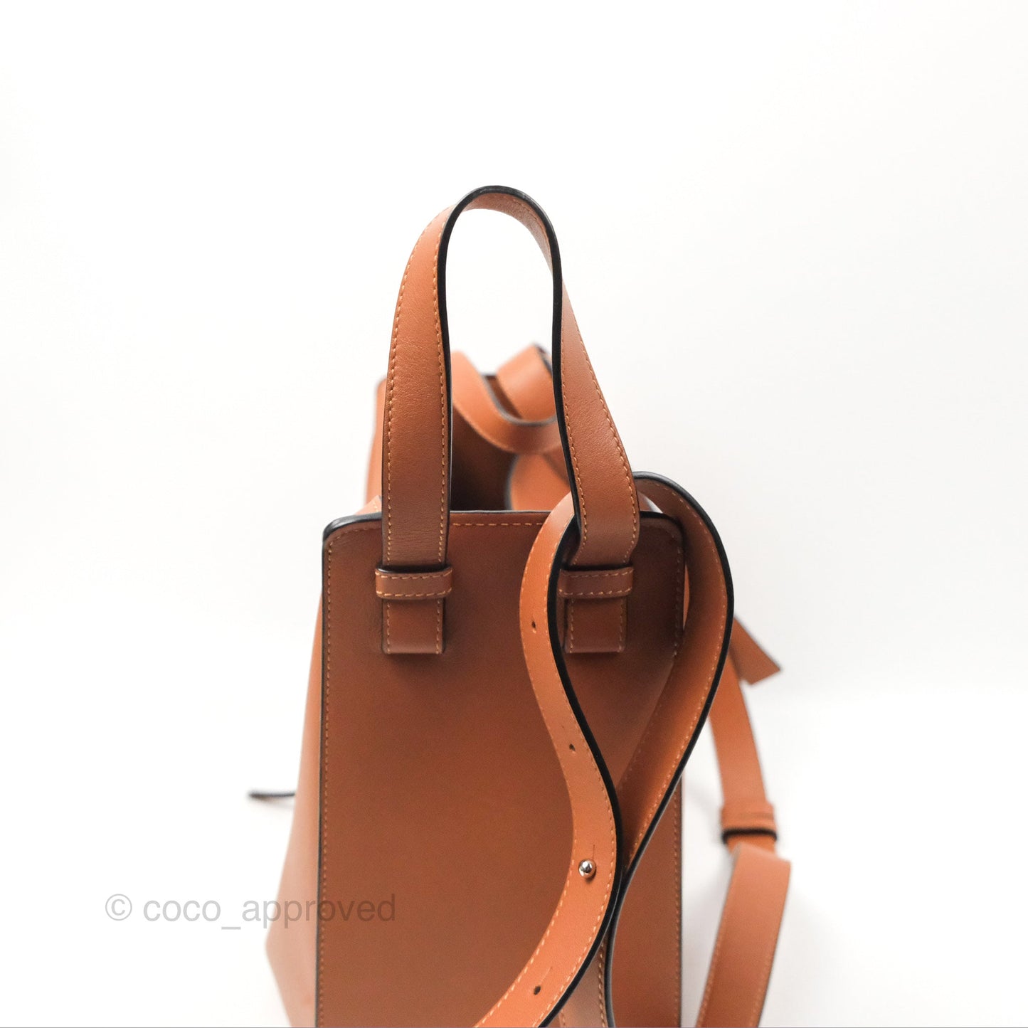 Loewe Hammock Small Shoulder Bag Tan