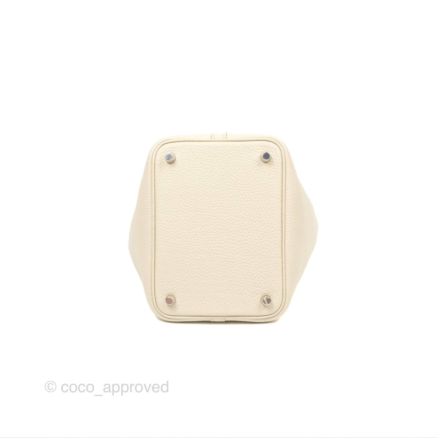 Hermès Picotin 18 Beton Clemence Palladium Hardware