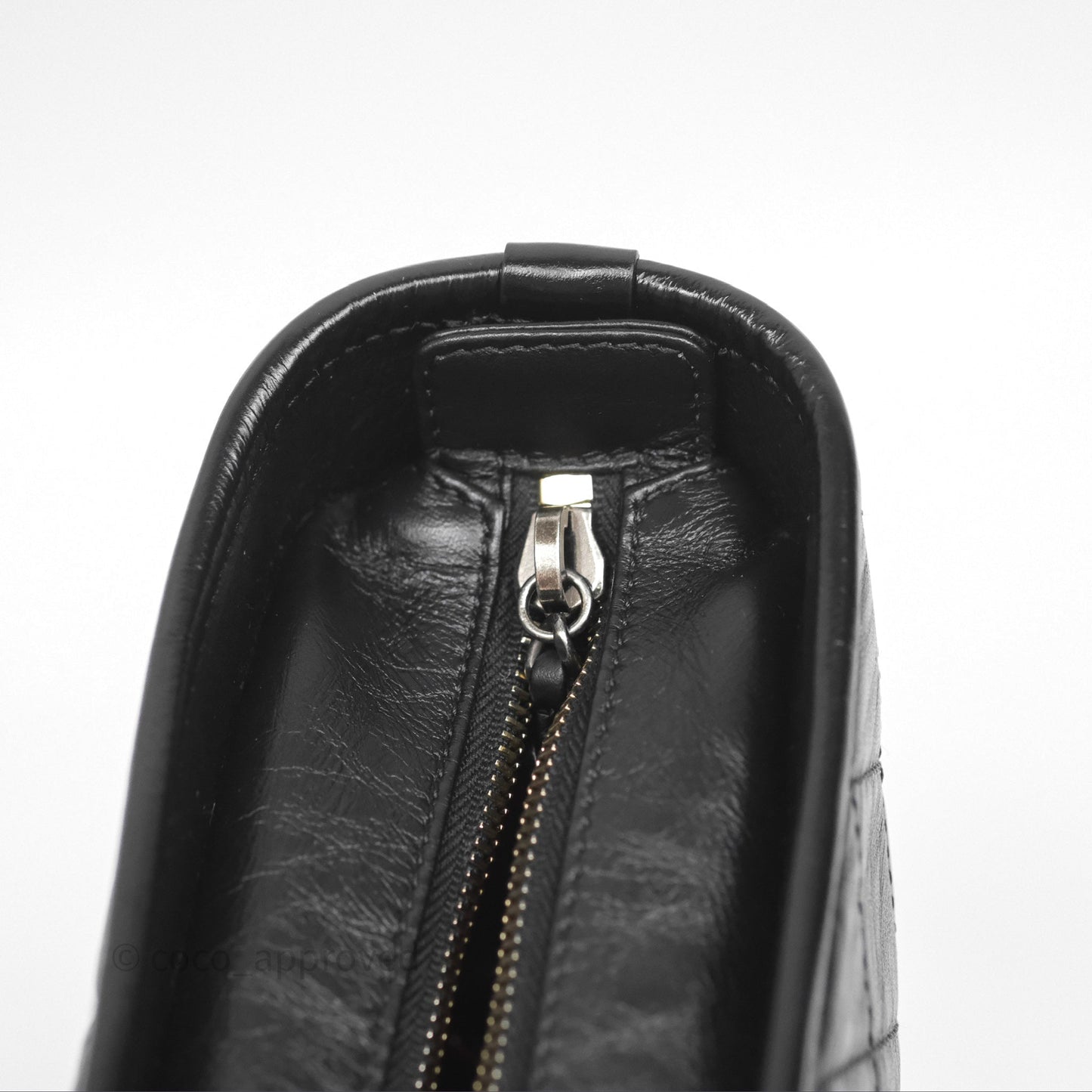 Chanel New Medium Gabrielle Hobo Quilted Black Aged Calfskin