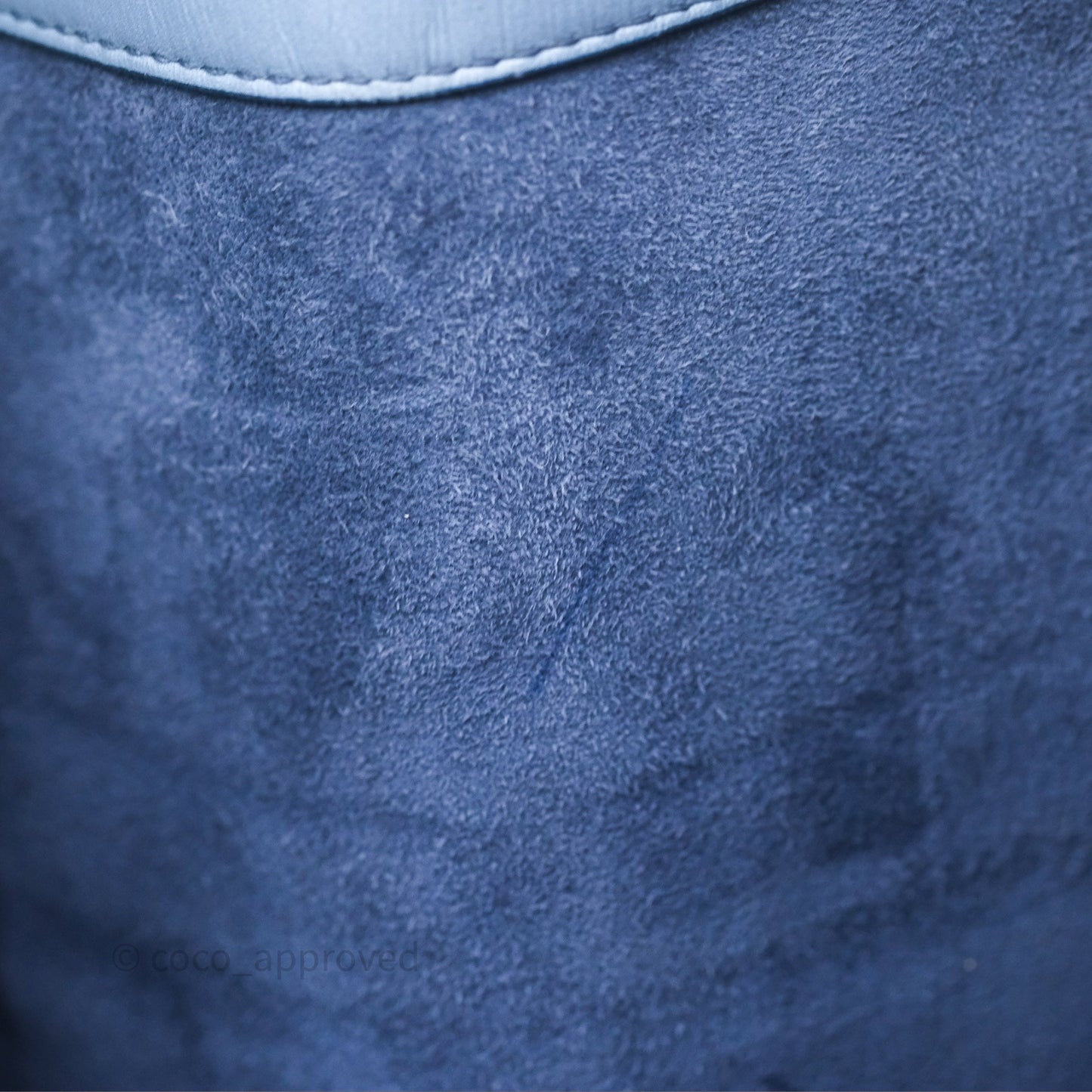 Christian Dior Medium Book Tote Blue Calfskin