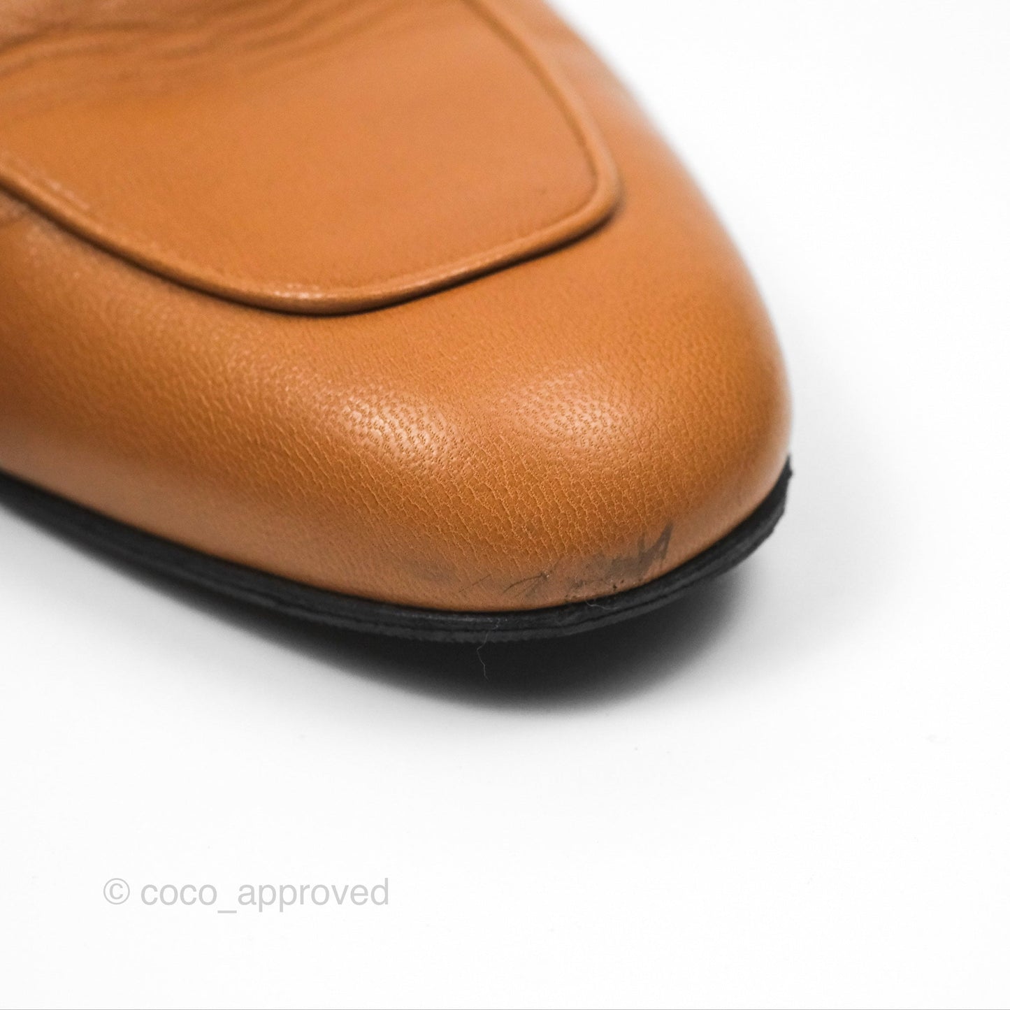Hermès Oz Mules Calfskin Naturel Palladium Hardware