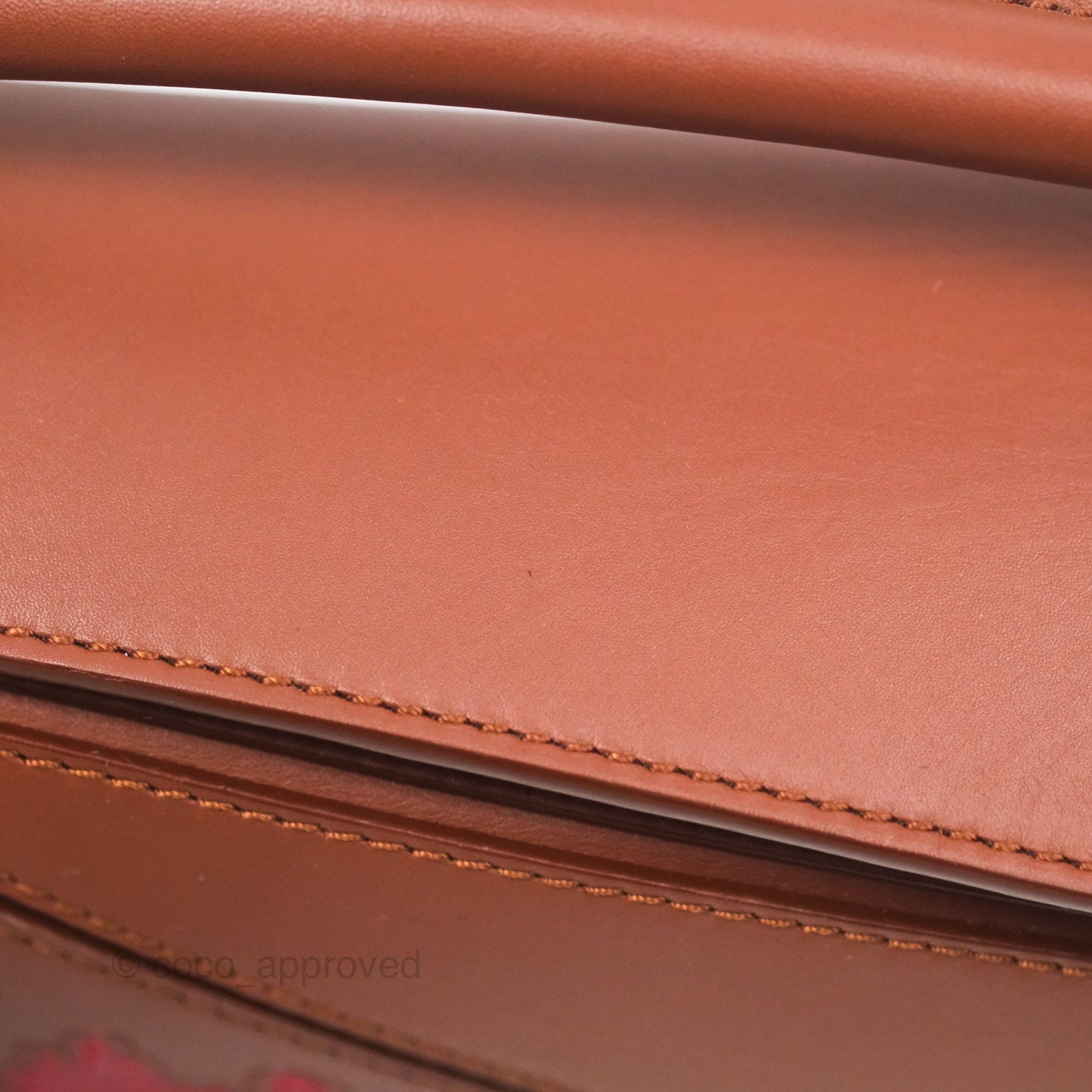 Loewe x Howls Moving Mini Puzzle Bag Tan Calfskin Gold Hardware