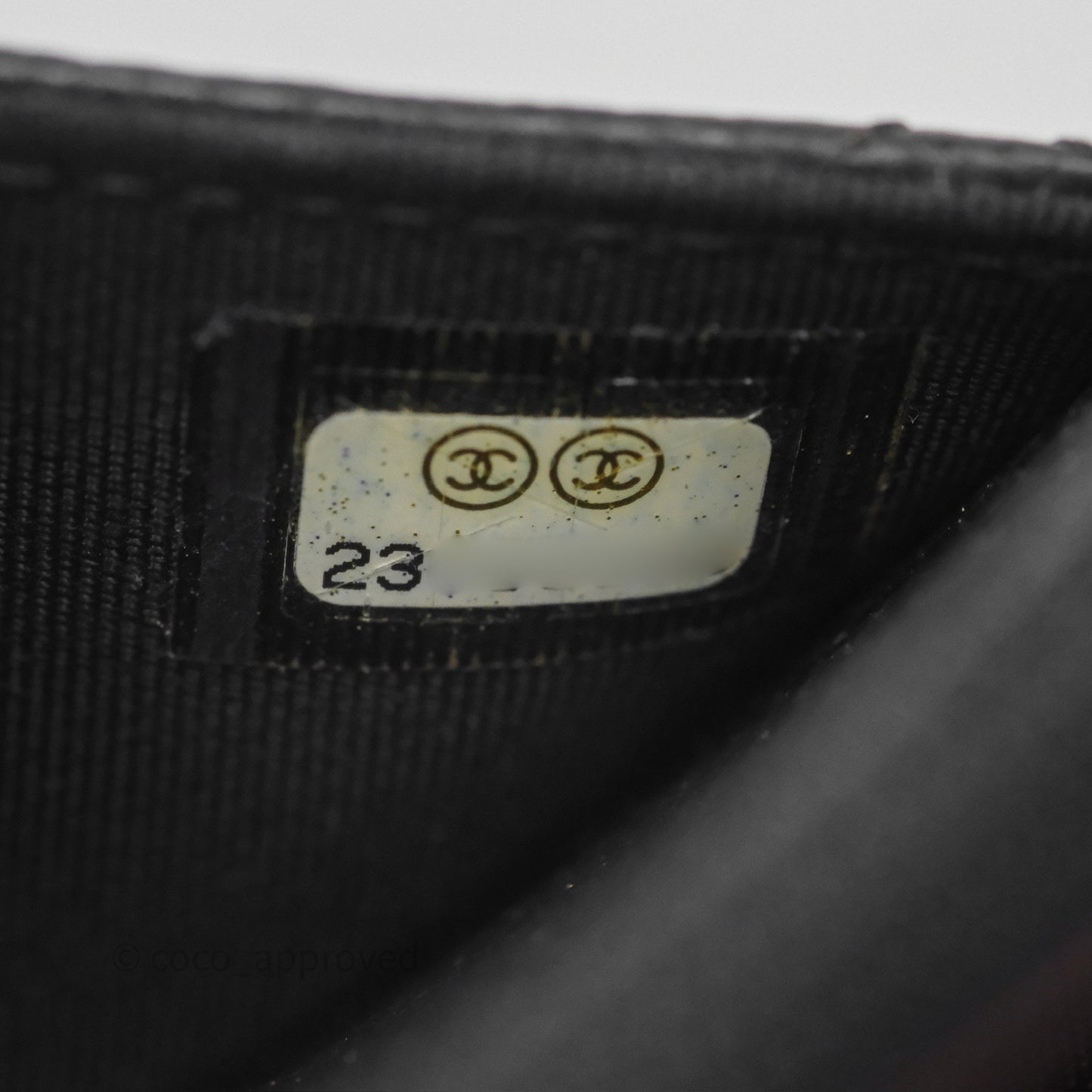 Chanel Classic Wallet On Chain WOC Quilted Black Caviar Silver Hardware