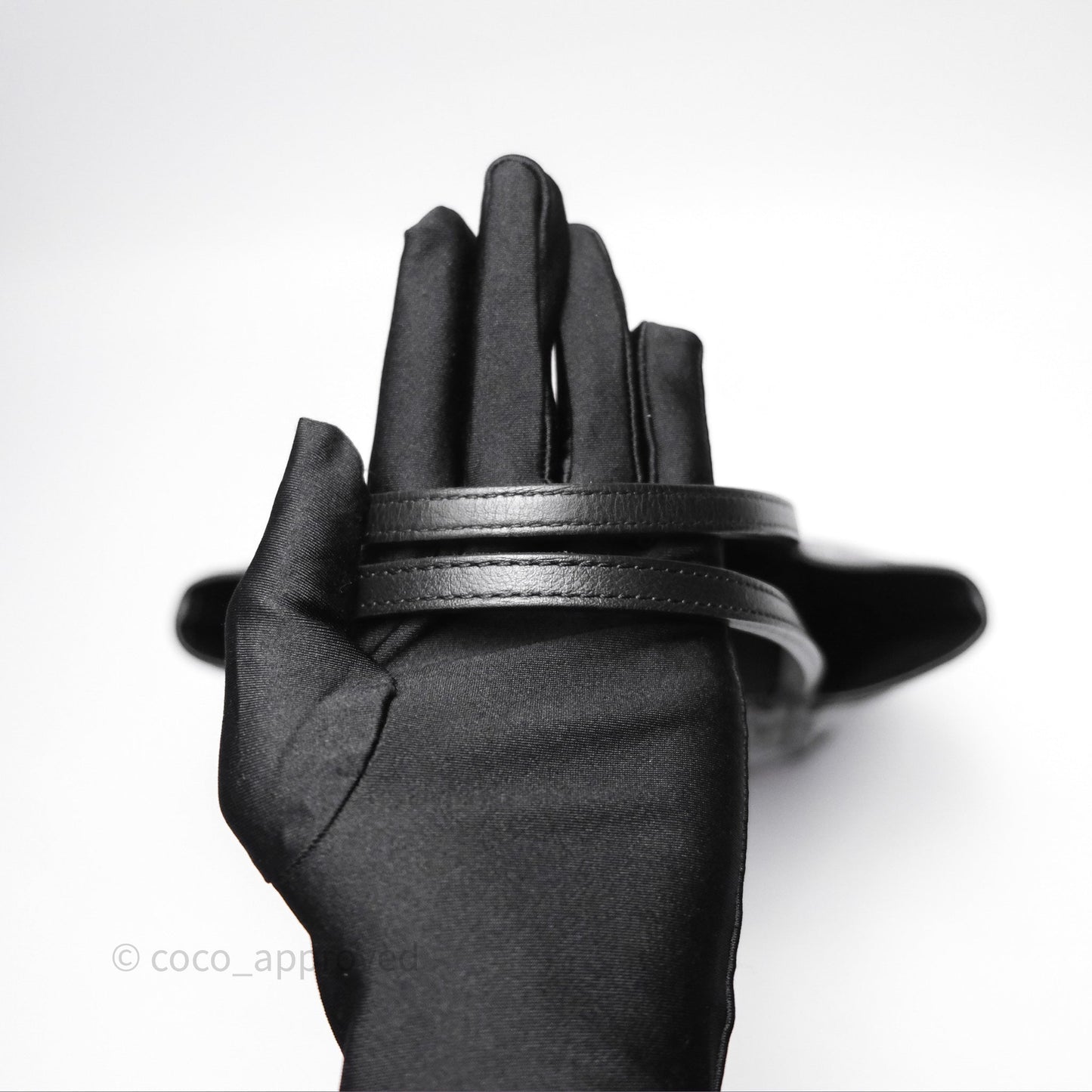 Goyard Anjou Mini Bag Goyardine Canvas Black