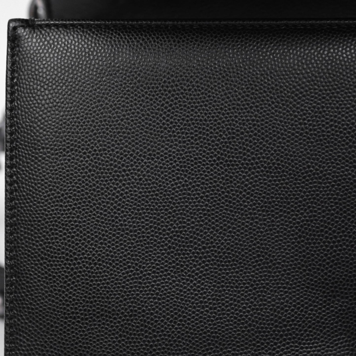 Chanel Medium Boy Quilted Black Caviar Ruthenium Hardware