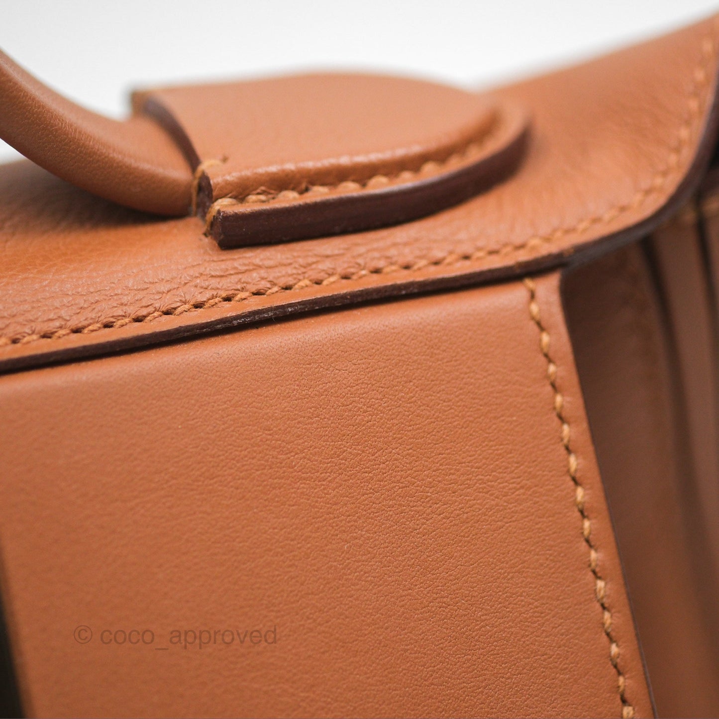 Hermès 24/24 21 Mini Gold 37 Evercolor/ Swift Palladium Hardware