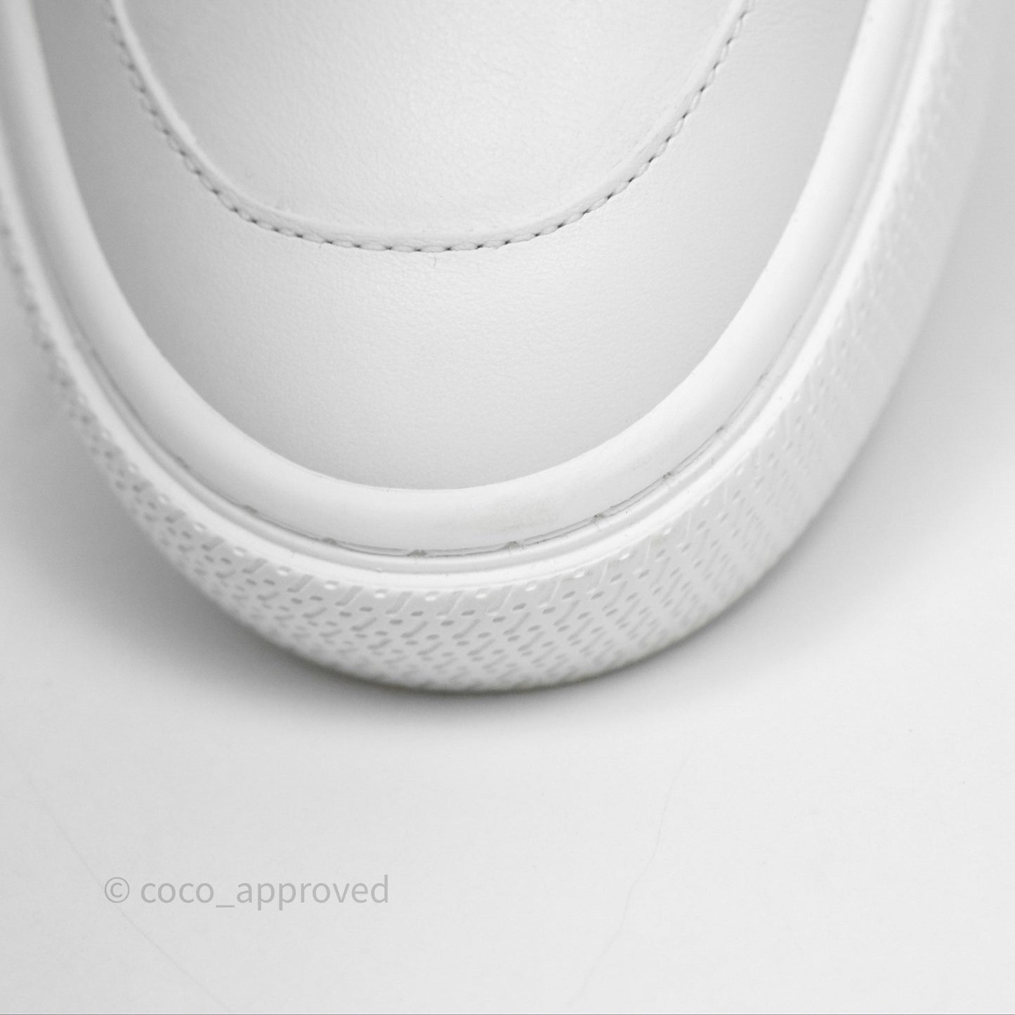 Hermès Deep Sneaker Calfskin White Size 37