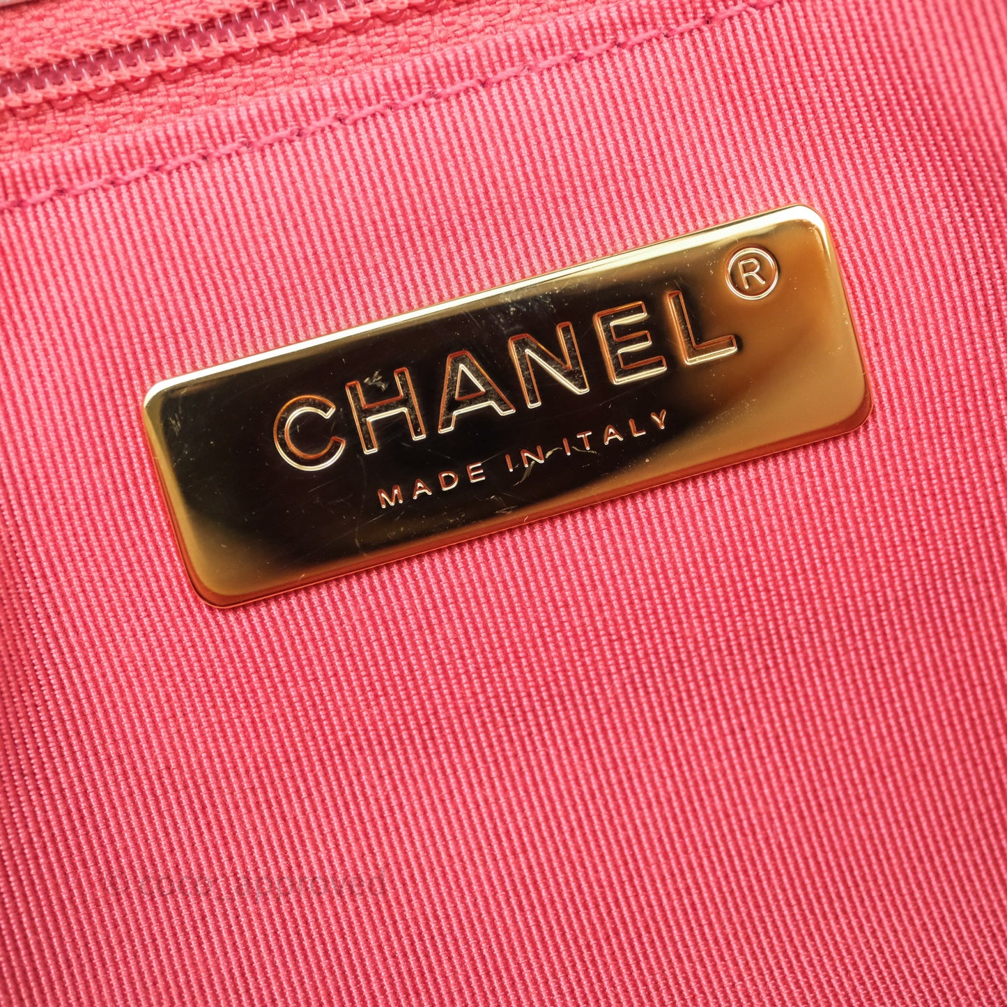 Chanel 19 Small Ivory White Mixed Hardware